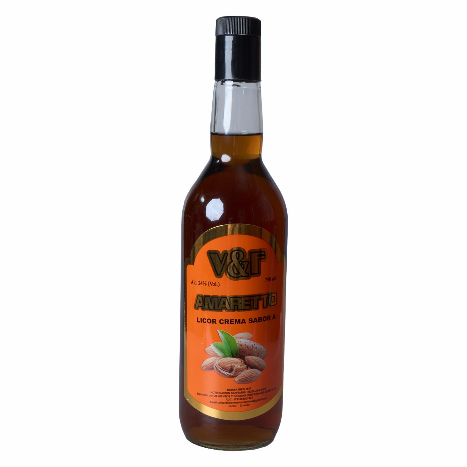 Licor Amaretto V&F Botella