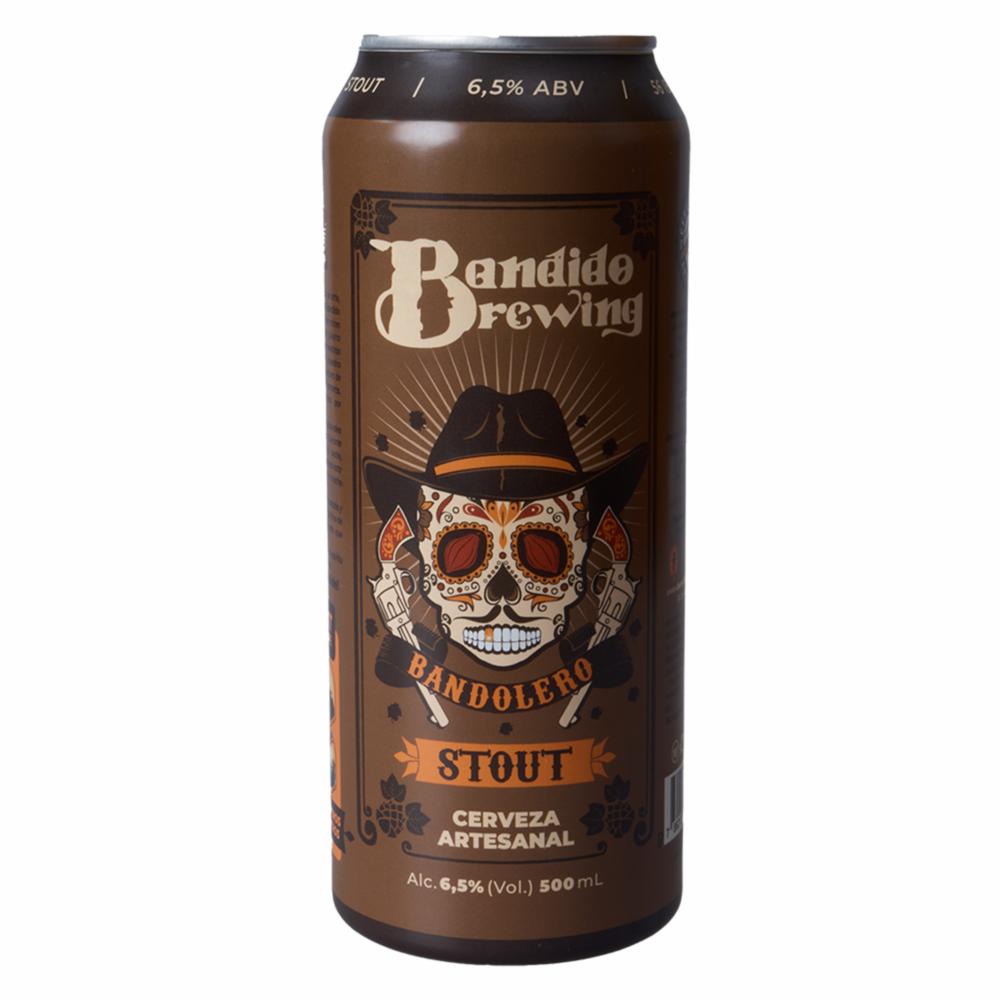 Cerveza Bandolero Cacao Stout Bandido 500 Ml