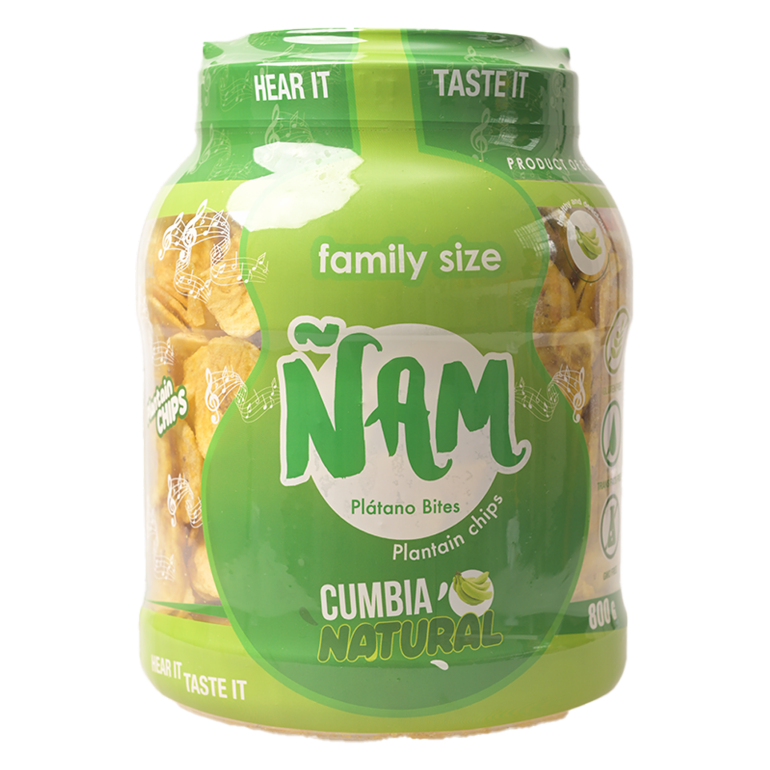 Chifles Naturales Sin Gluten ÑAM 800 g