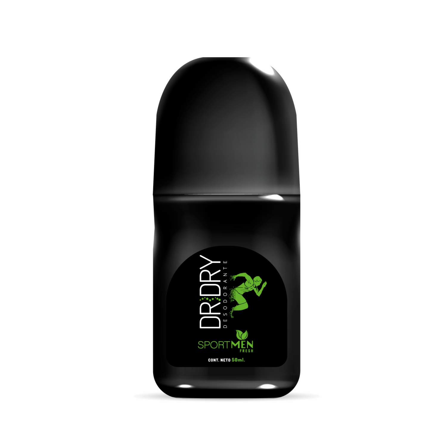 Desodorante En Roll On Sport Para Hombre Mayor Protección Contra El Olor DR.DRY 50 Ml