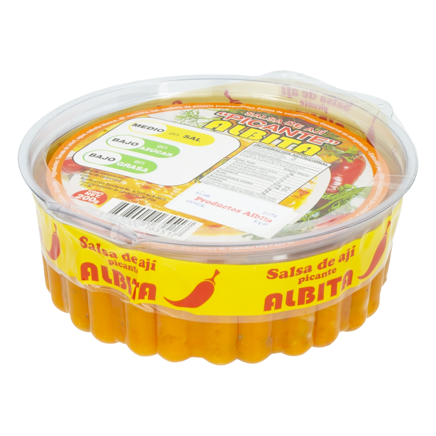 Ají Con Tomate De Árbol ALBITA 200  G