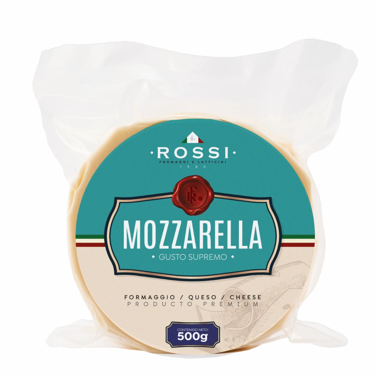 Queso Mozzarella Gusto Supremo ROSSI 500 G