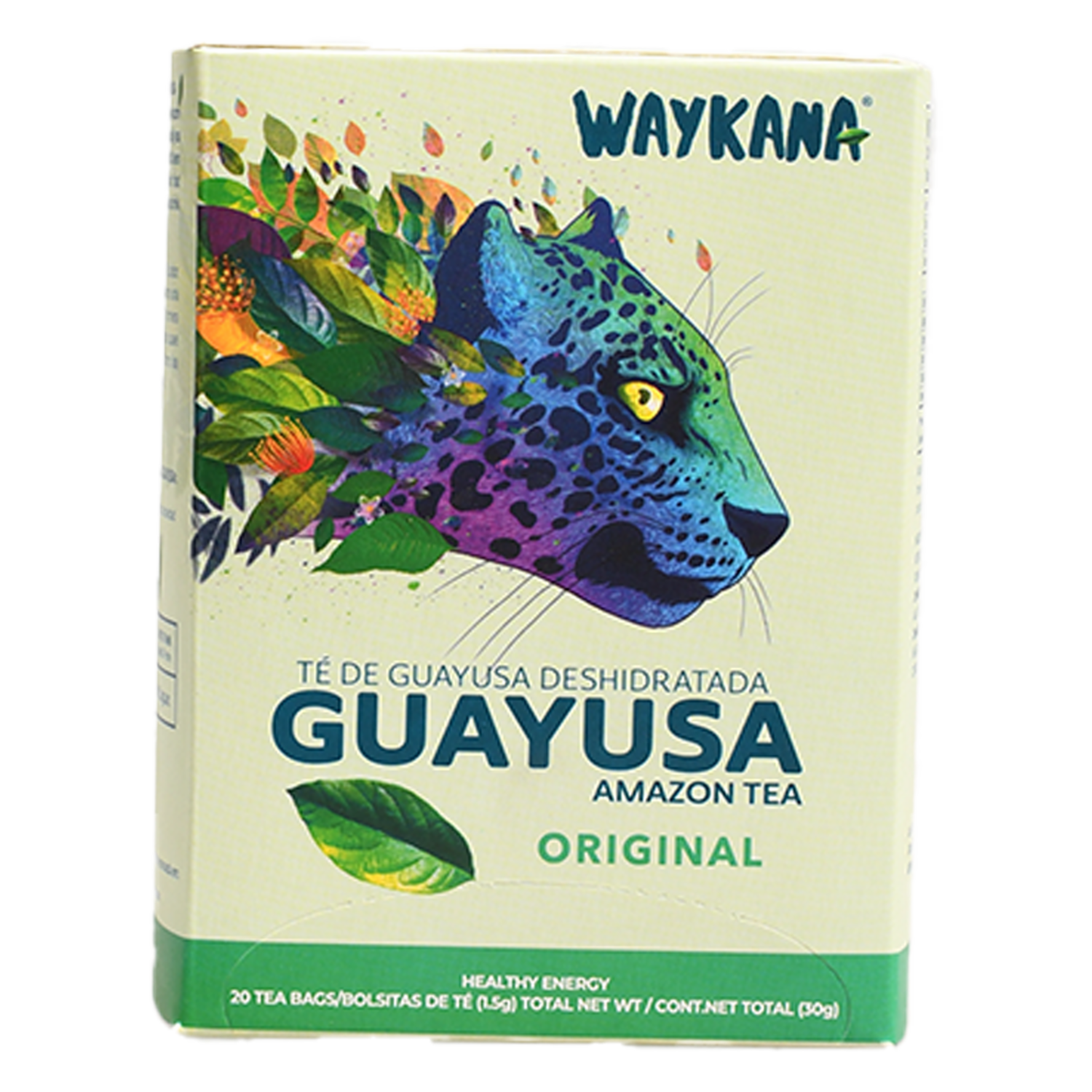 Guayusa Orgánica Original WAYKANA 30 g