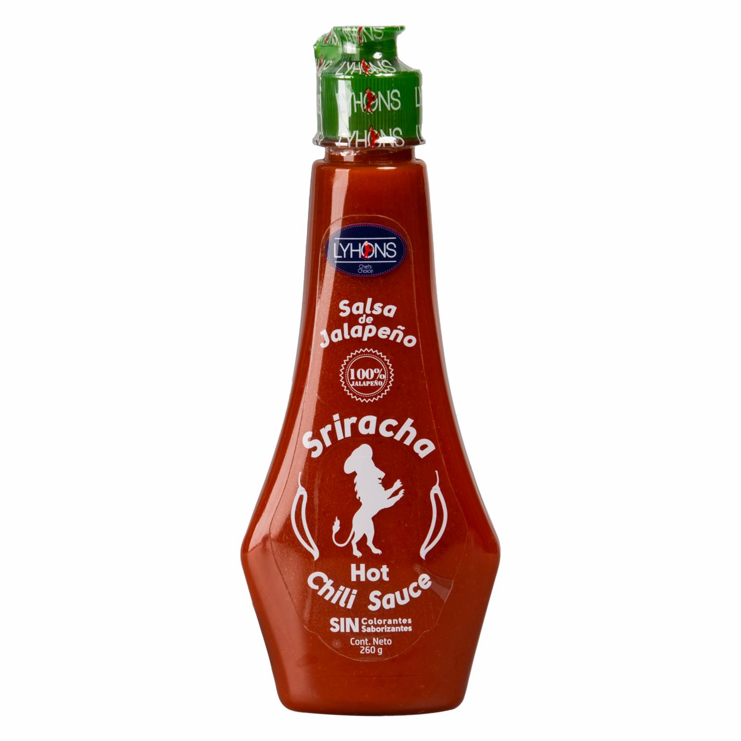 Salsa Sriracha Hot Chili LYHONS 260 G