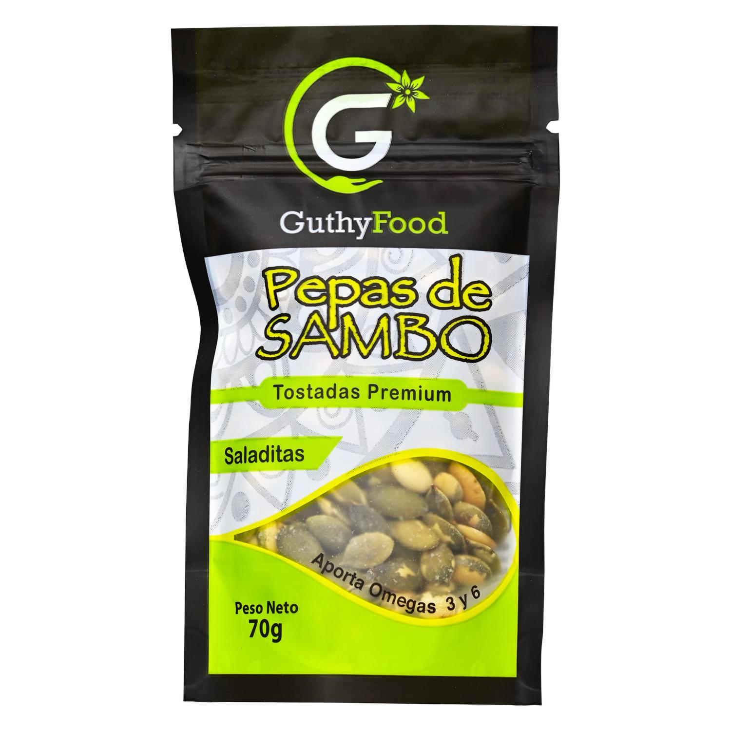Pepas De Sambo Tostaditas SNACK 70 g