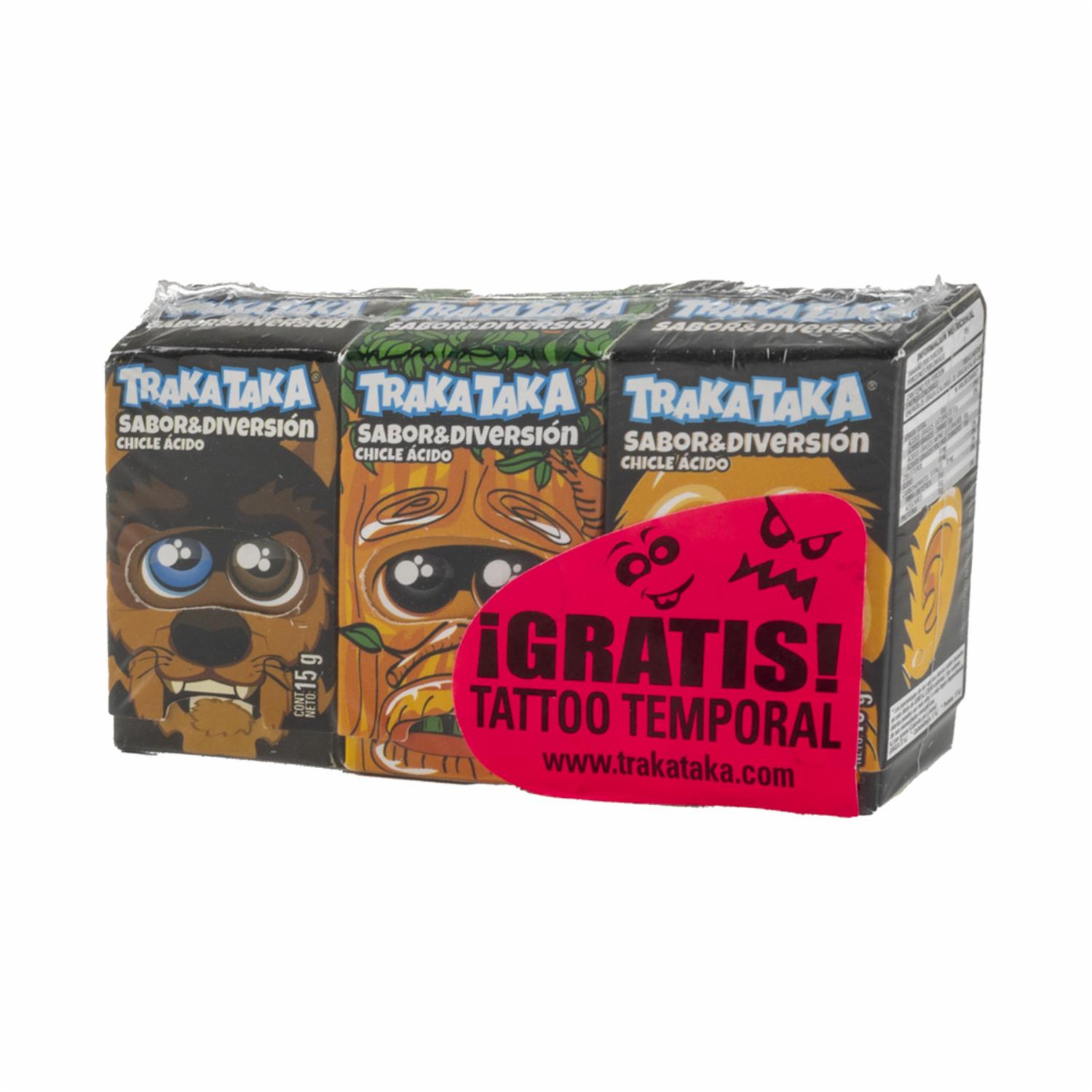 Goma De Mascar TRAKATAKA 45 G