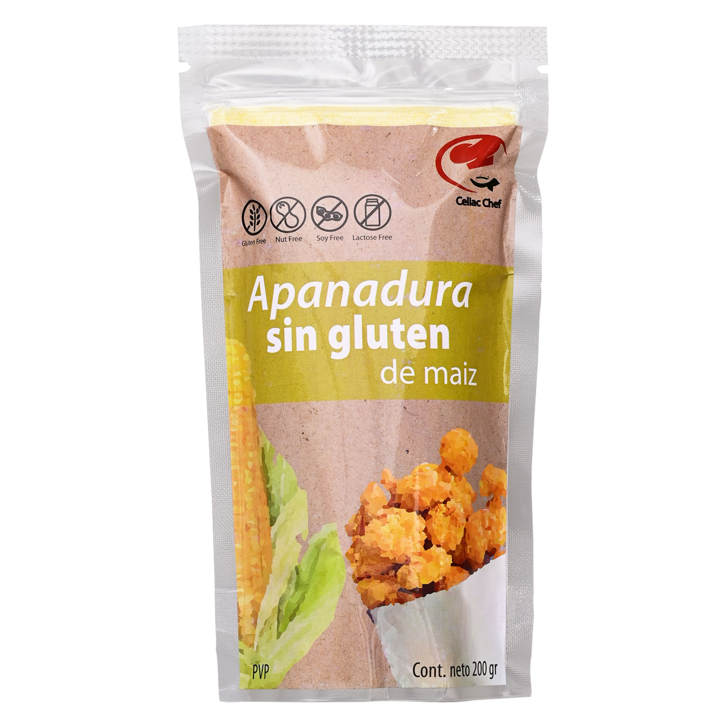 Apanadura Maíz Sin Gluten CELIAC CHEF 200 G