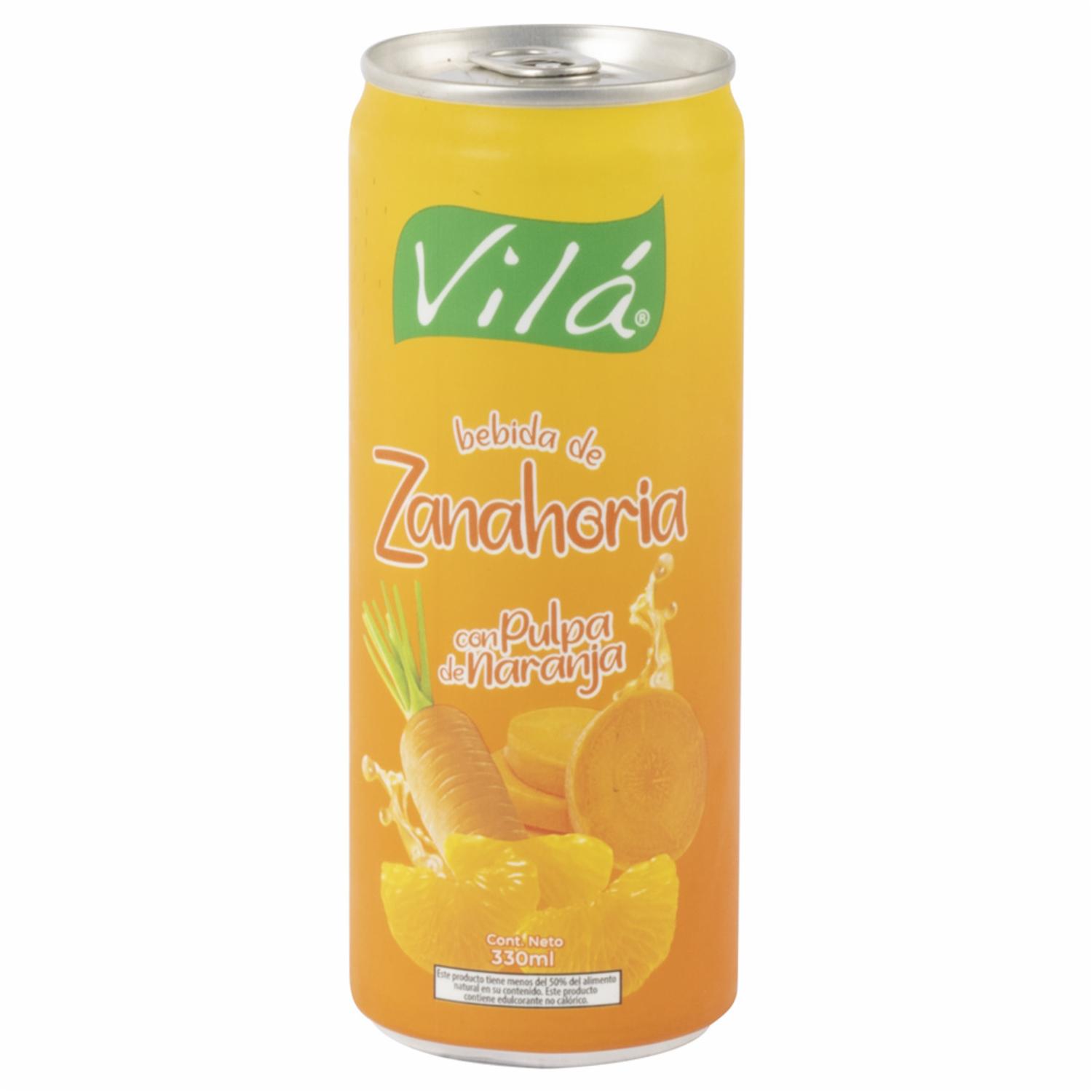 Bebida de Zanahoria VILÁ Lata
