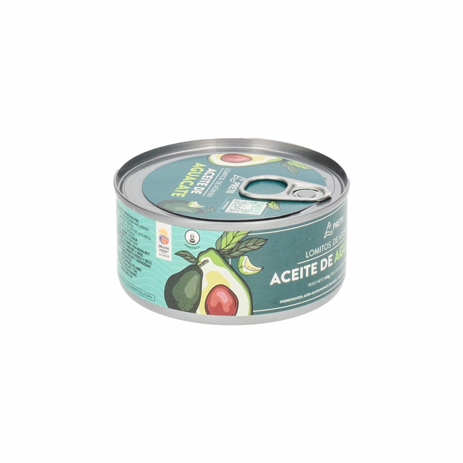 Atún Lomitos En Aceite De Aguacate PRETII 160 G