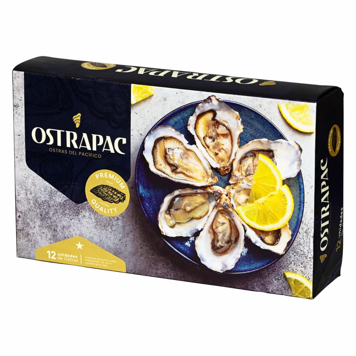 Ostras Congeladas OSTRAPAC X 12 Uds