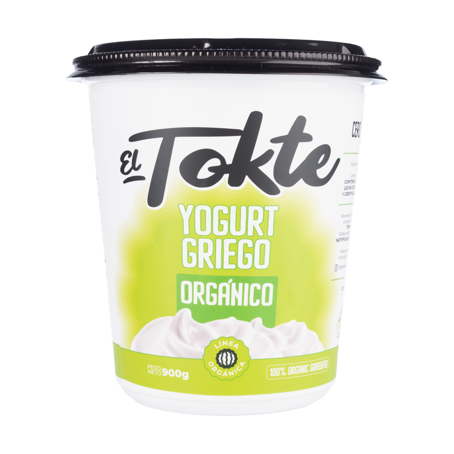 Yogurt Griego Orgánico EL TOKTE 900 G