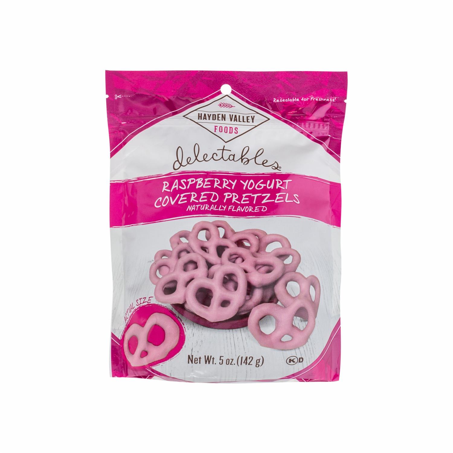 Galletas Pretzel Raspberry Yogurt HAYDEN VALLEY 142 G