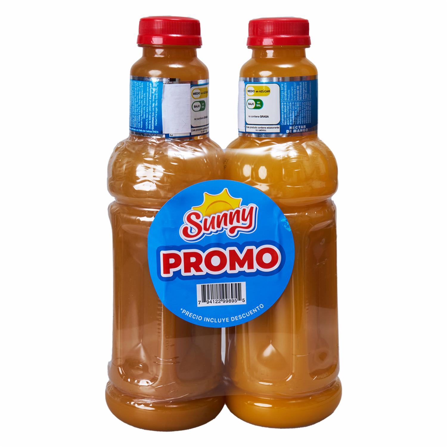 Duopack Jugos Surtidos Envase Pet SUNNY 2 X 1000 Ml
