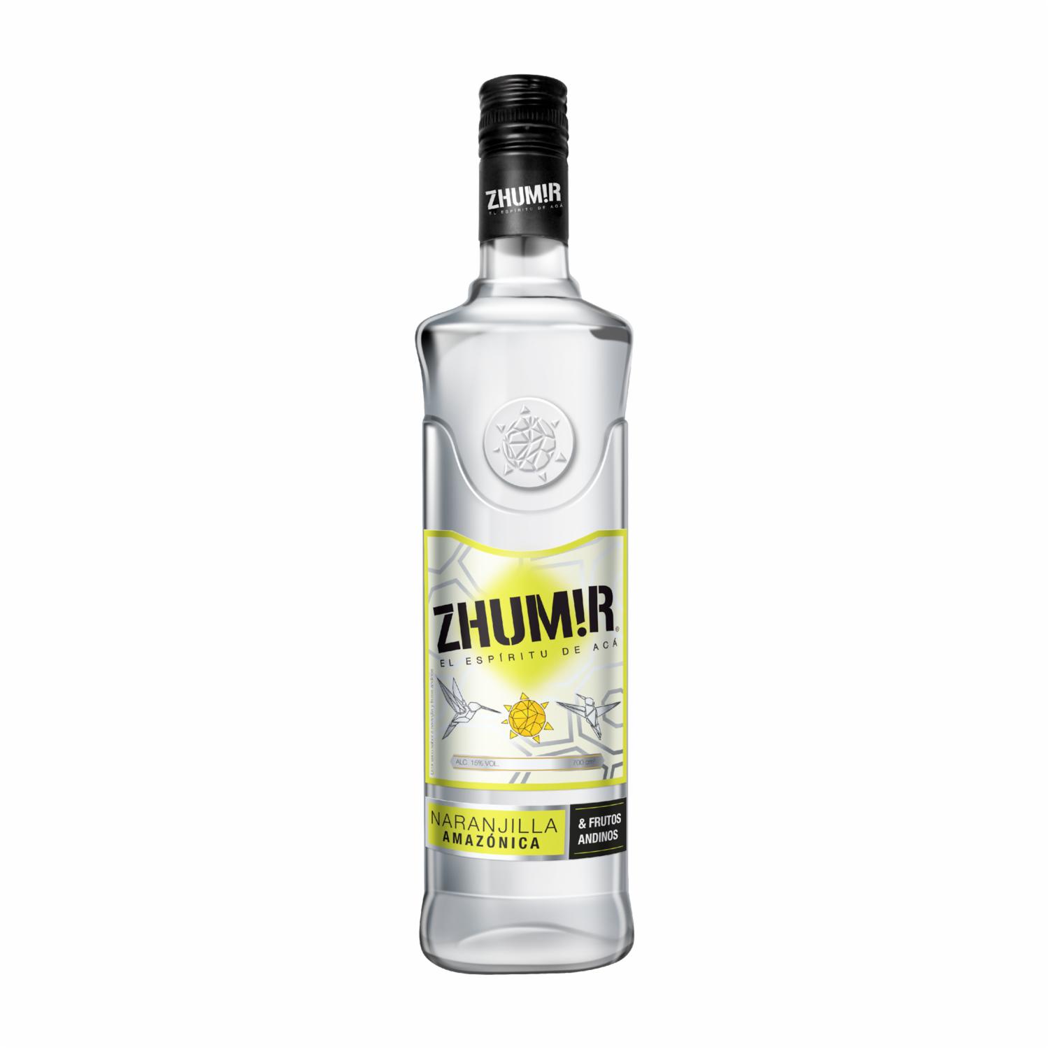 Aguardiente Naranjilla Amazónica & Frutos Andinos Zhumir 700 Ml