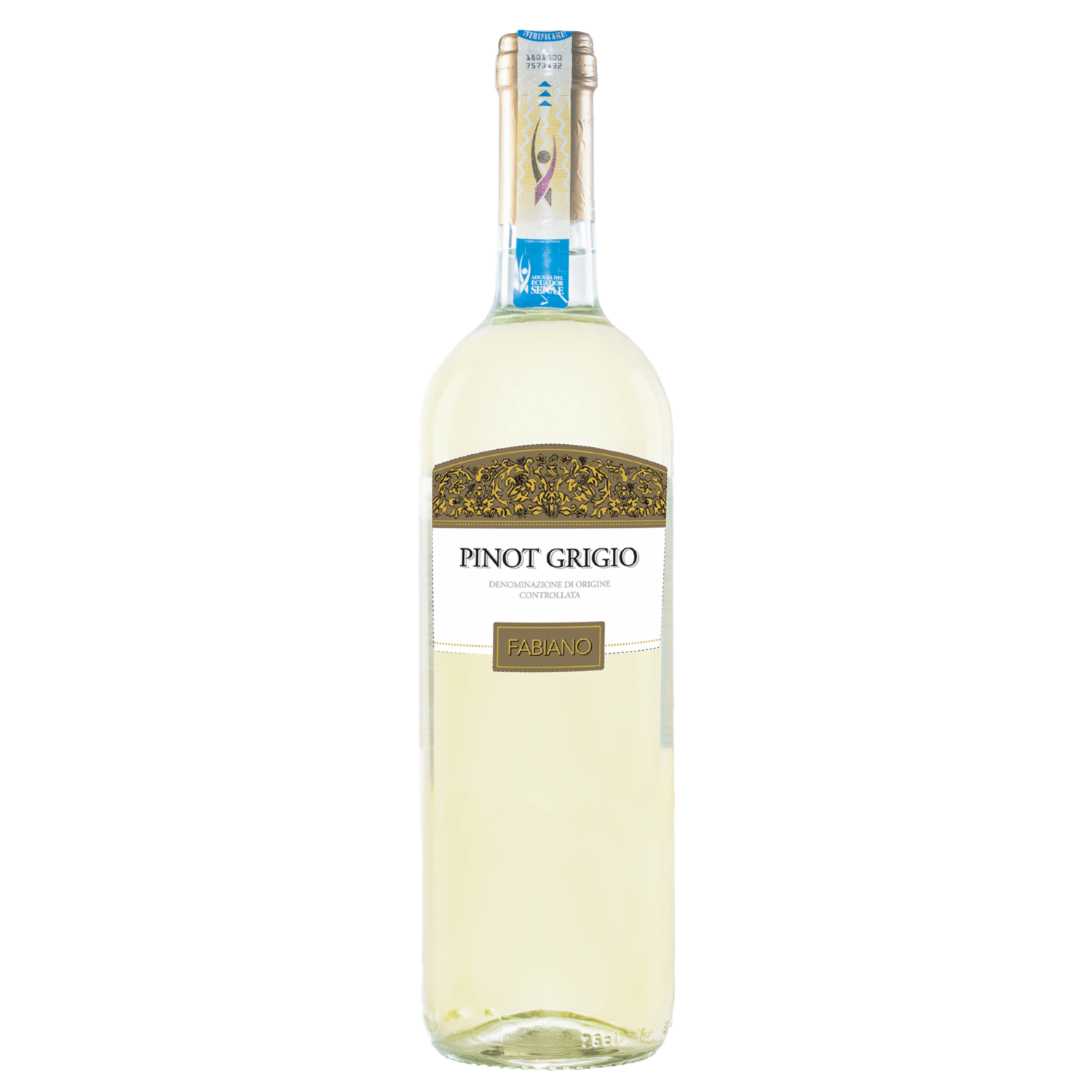 Vino Blanco Pinot Grigio Delle Venezie FABIANO 750 Ml