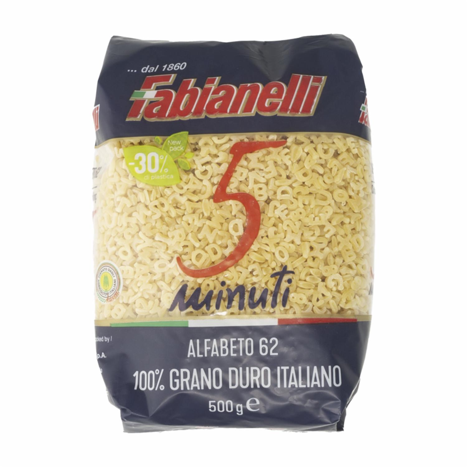 Alfabeto Fideo FABIANELLI Funda