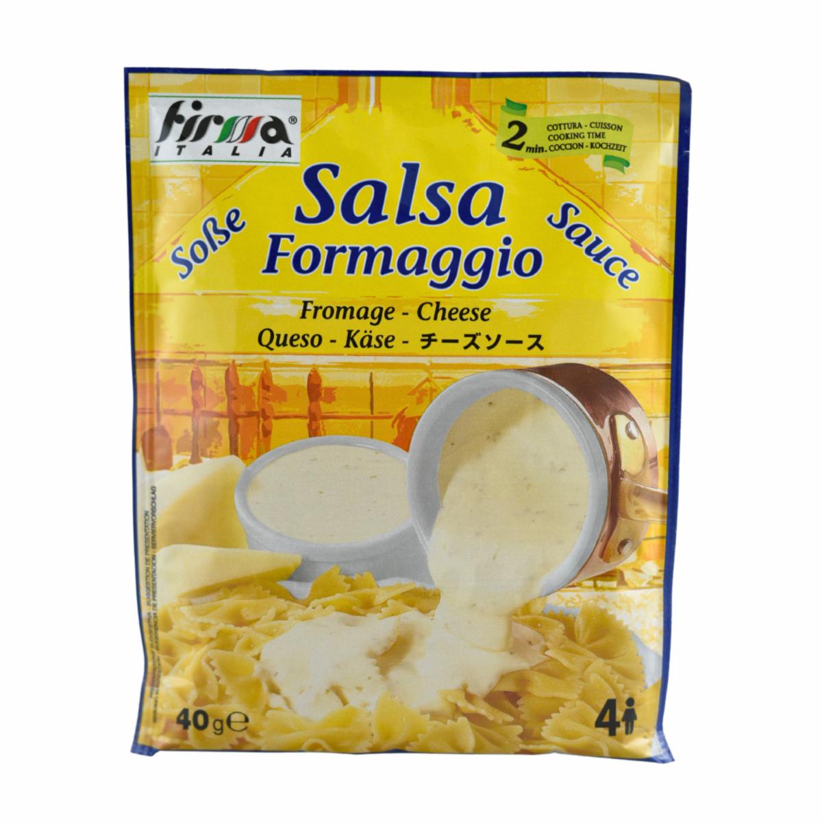Salsa Allaformaggio De Queso FIRMA ITALIA 40 G