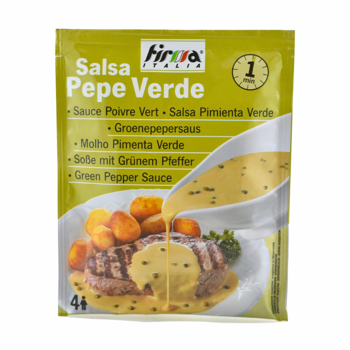 Salsa Pepe Verde Con Pimiento Verde FIRMA ITALIA 30 G