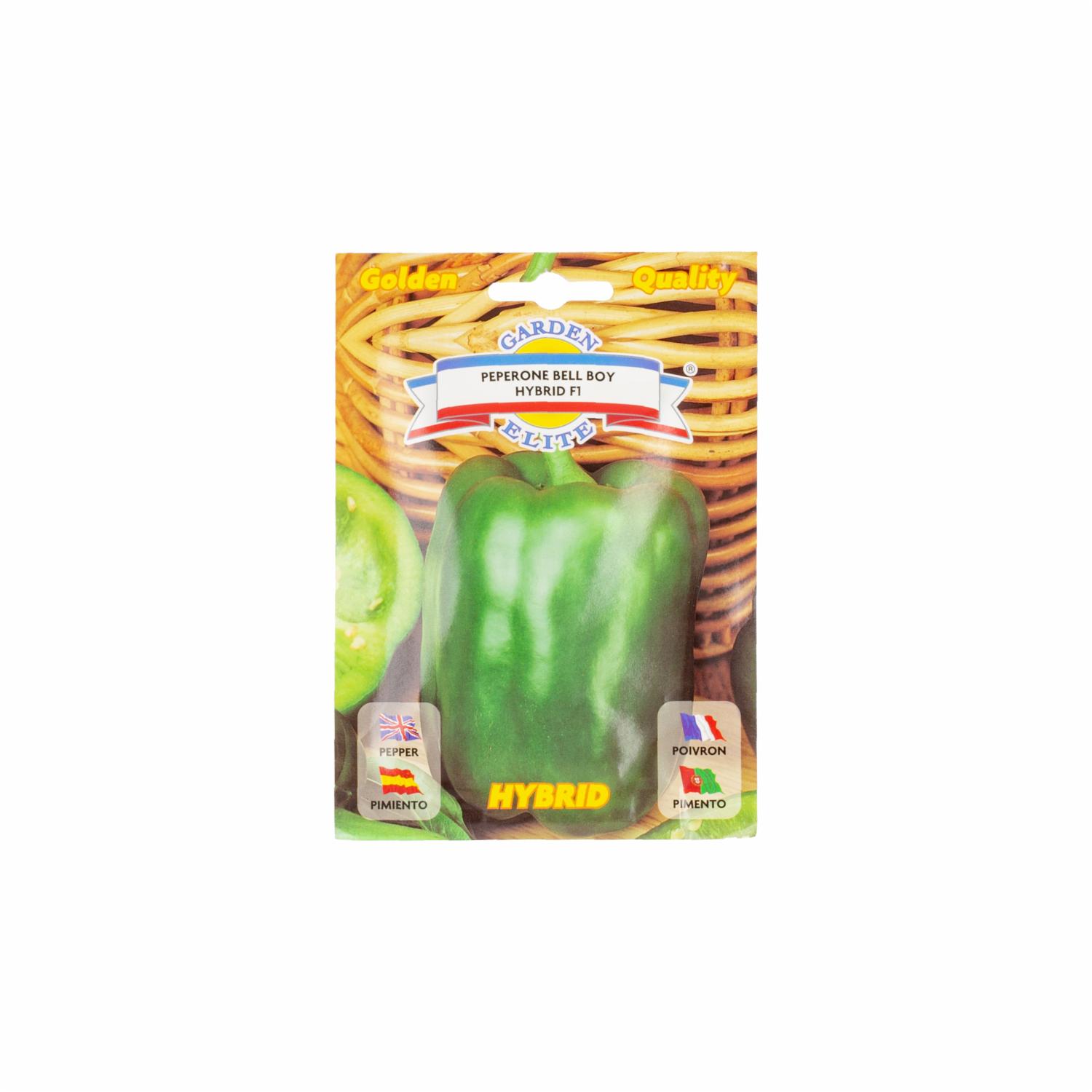 Semillas Hibridas De Pimiento Verde GALASSI SEMENTI 0.23 g