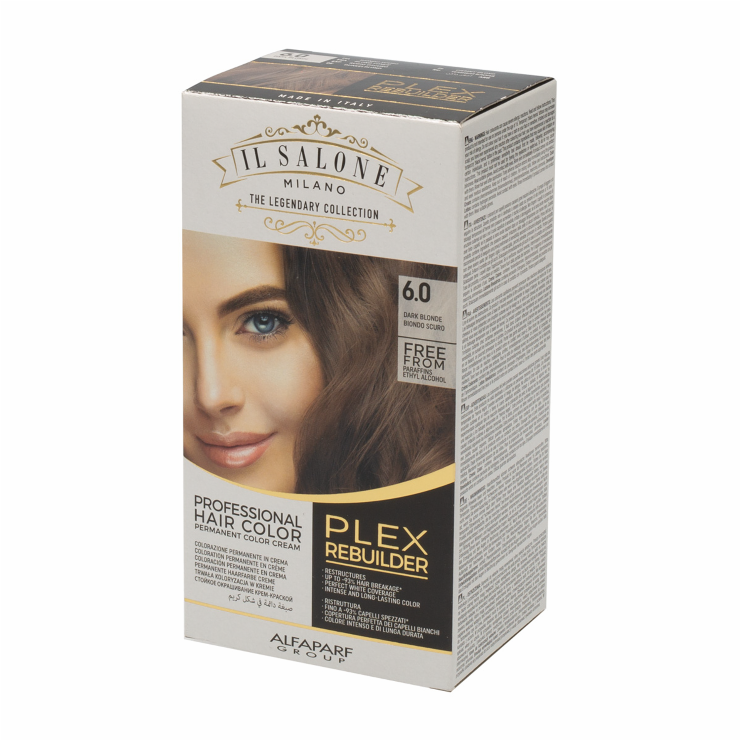 Tinte De Cabello Tono 6 Castaño Claro IL SALONE MILANO Paquete