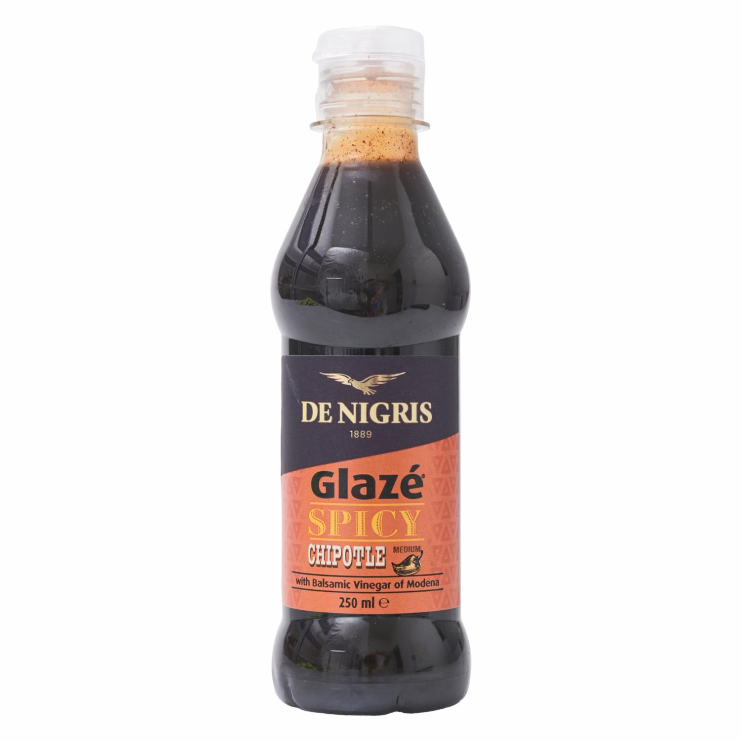 Glassa Picante Chipotle Con Vinagre Balsam DE NIGRIS 250 Ml