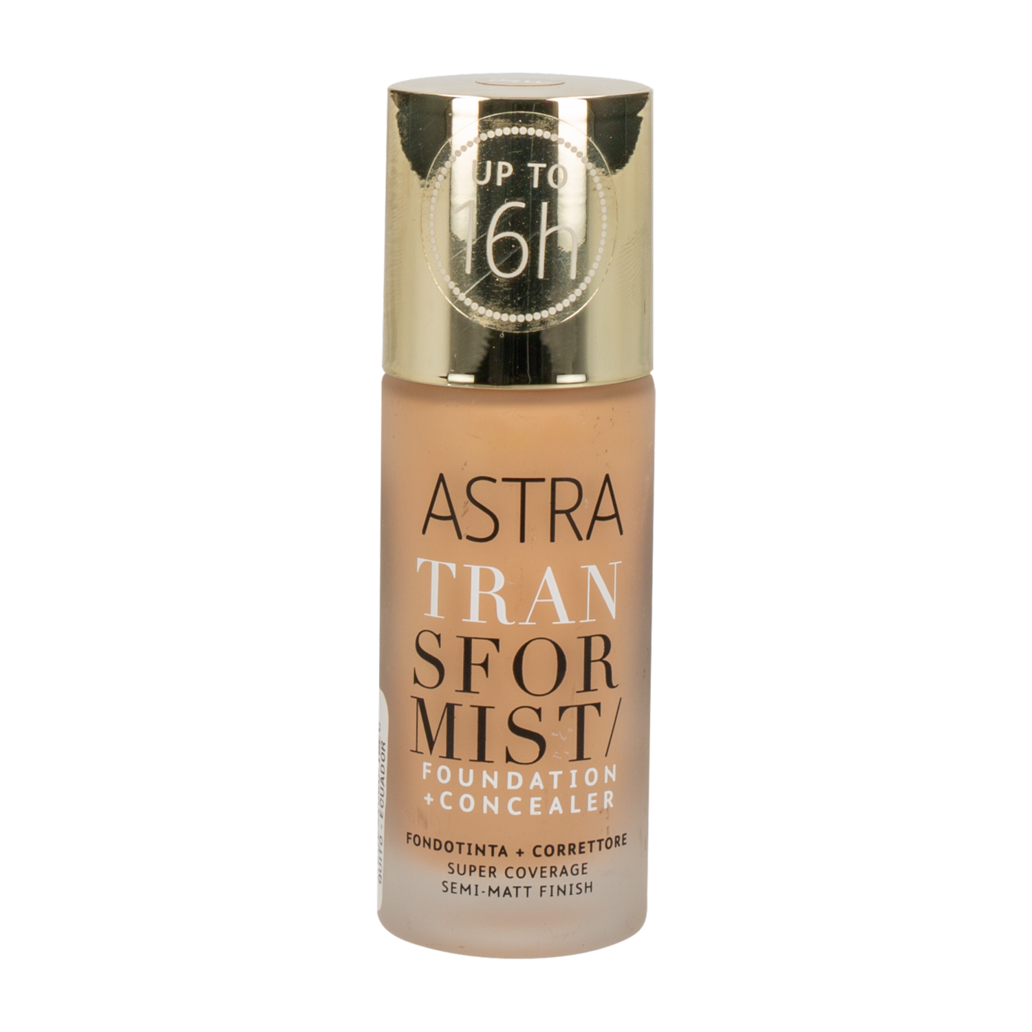 Base De Maquillaje Transfoundation Ginger ASTRA 18 Ml