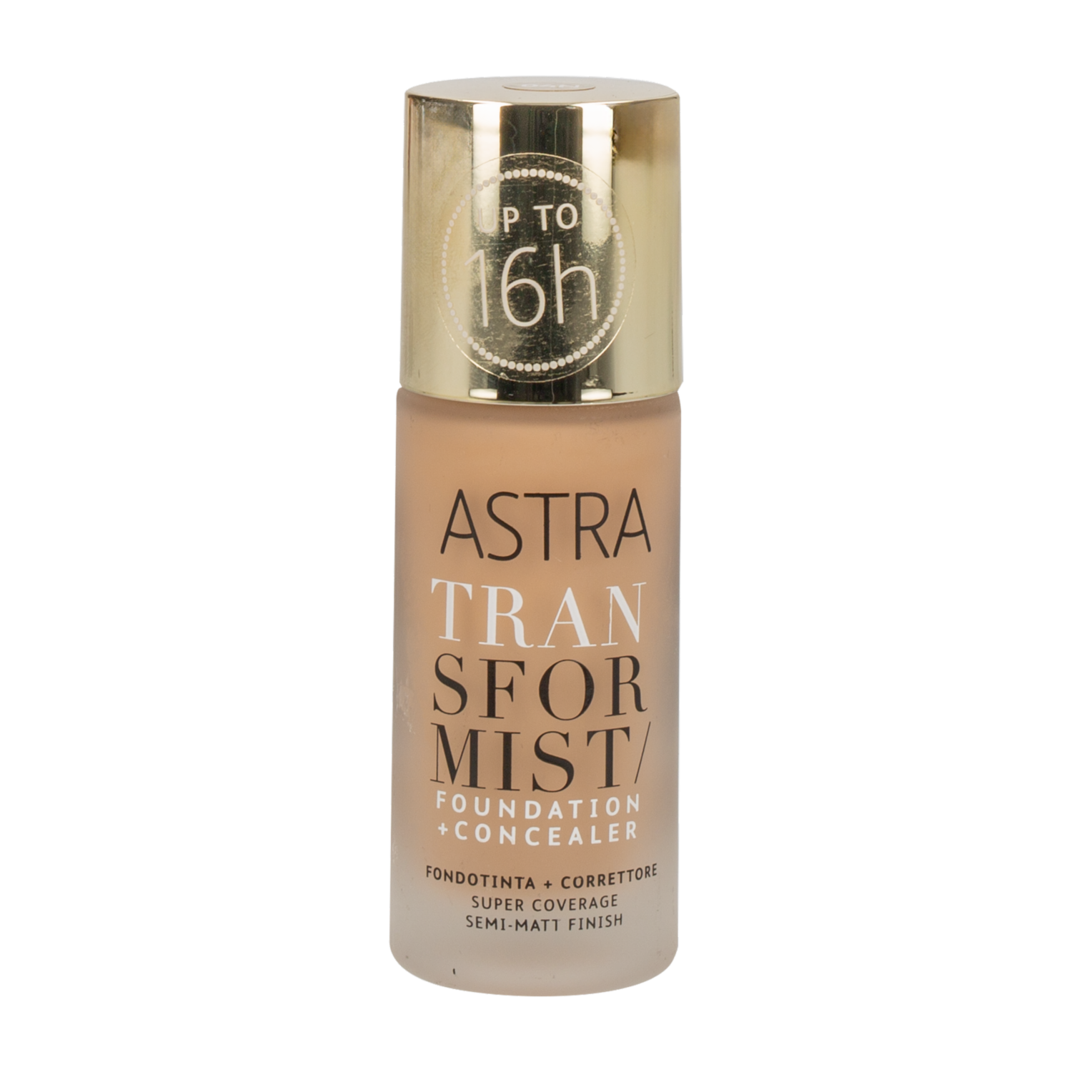 Base De Maquillaje Transfoundation Amber ASTRA 18 Ml