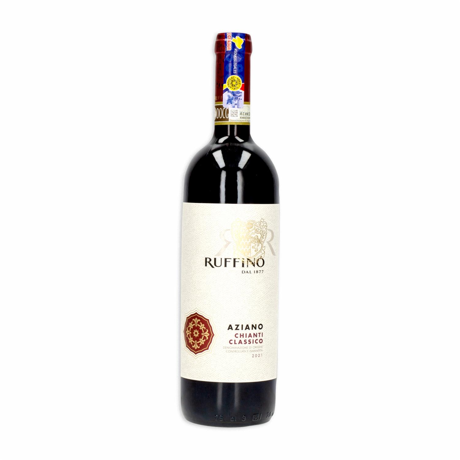 Vino Tinto Aziano Chianti Classico Ruffino 750 Ml
