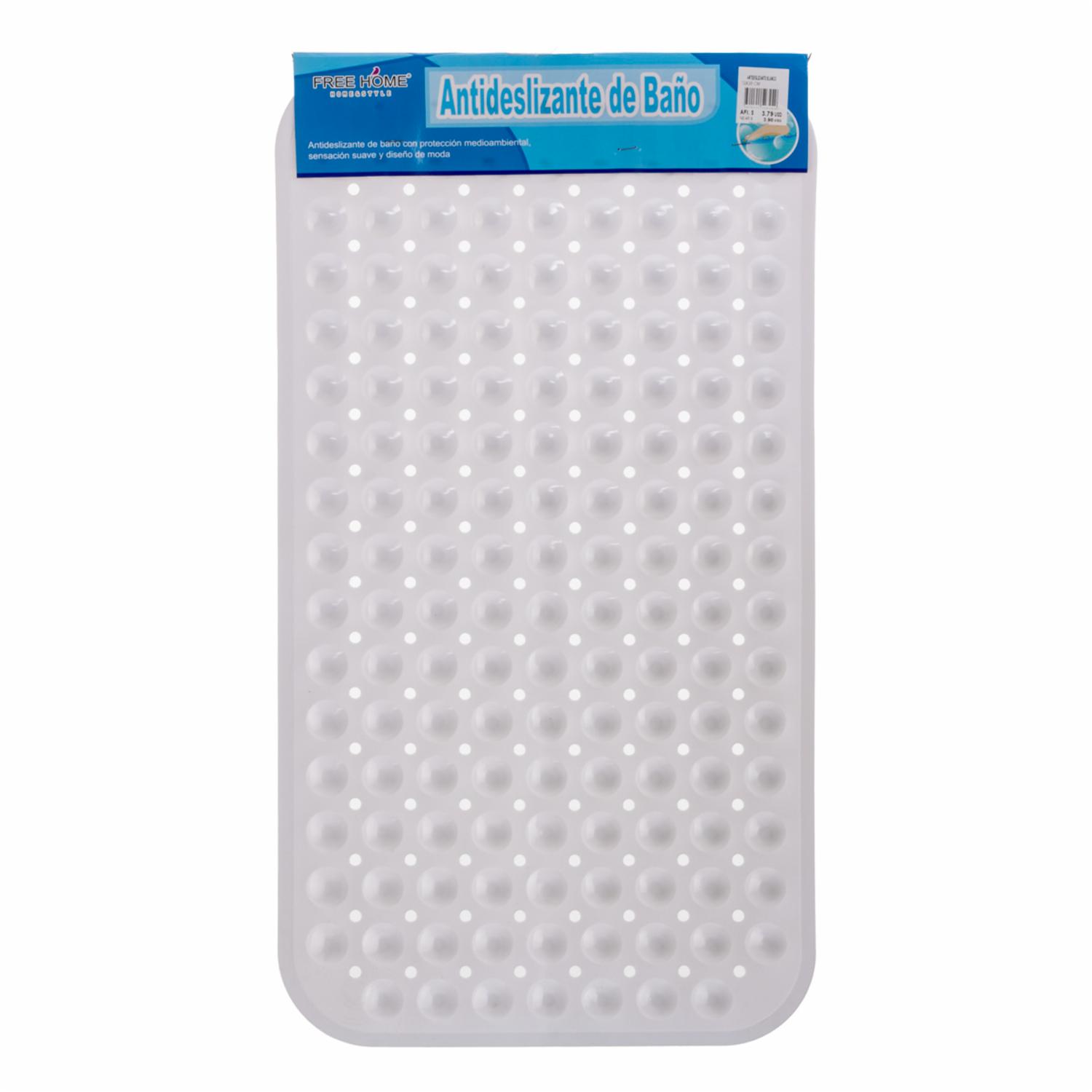 Antideslizante De Baño Blanco FREE HOME 70 X 38 Cm