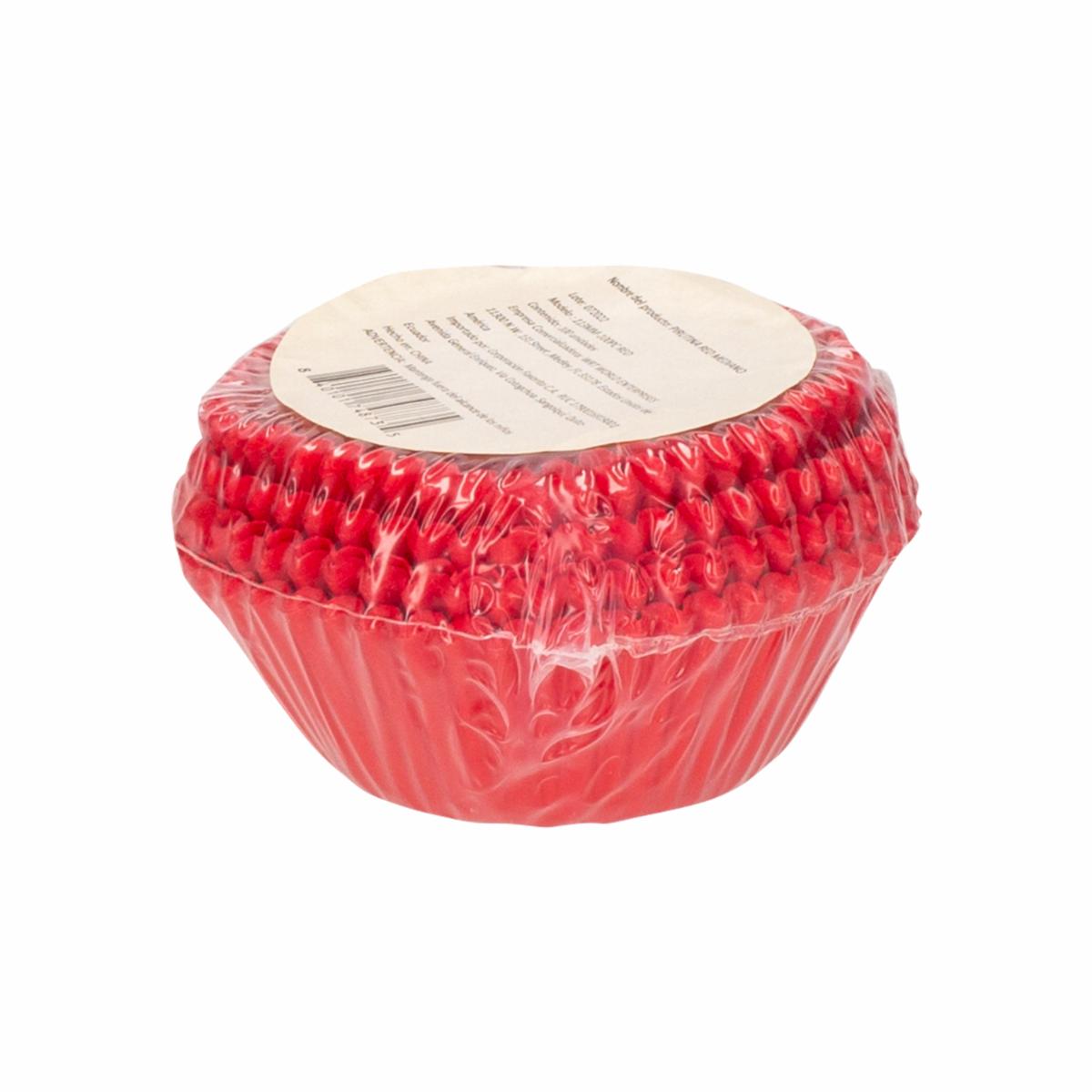Pirutina Mediana Rojo AHCOF 100 Unidades