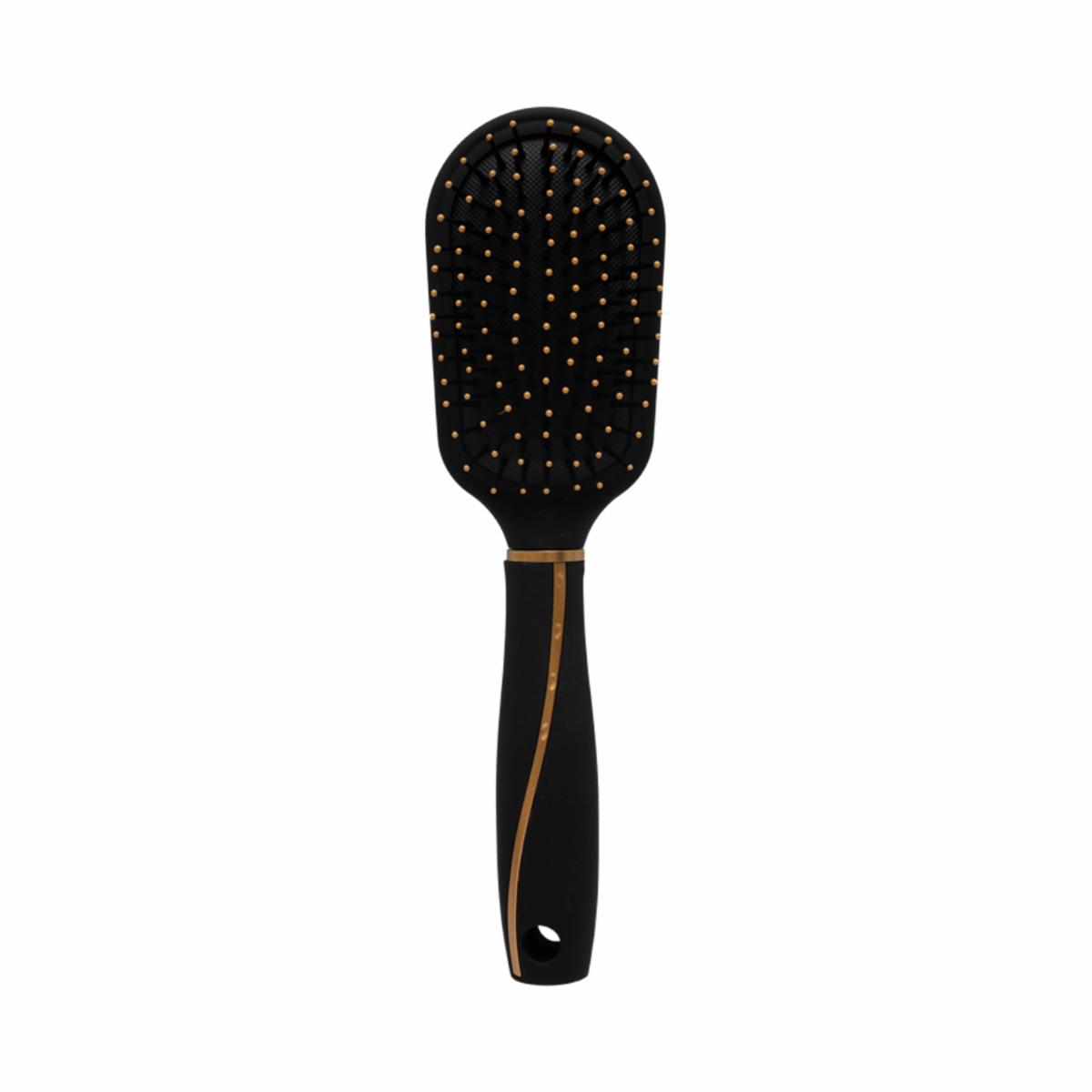 Cepillo De Cabello Ovalad Negr Con Dorado JOIA Unidad