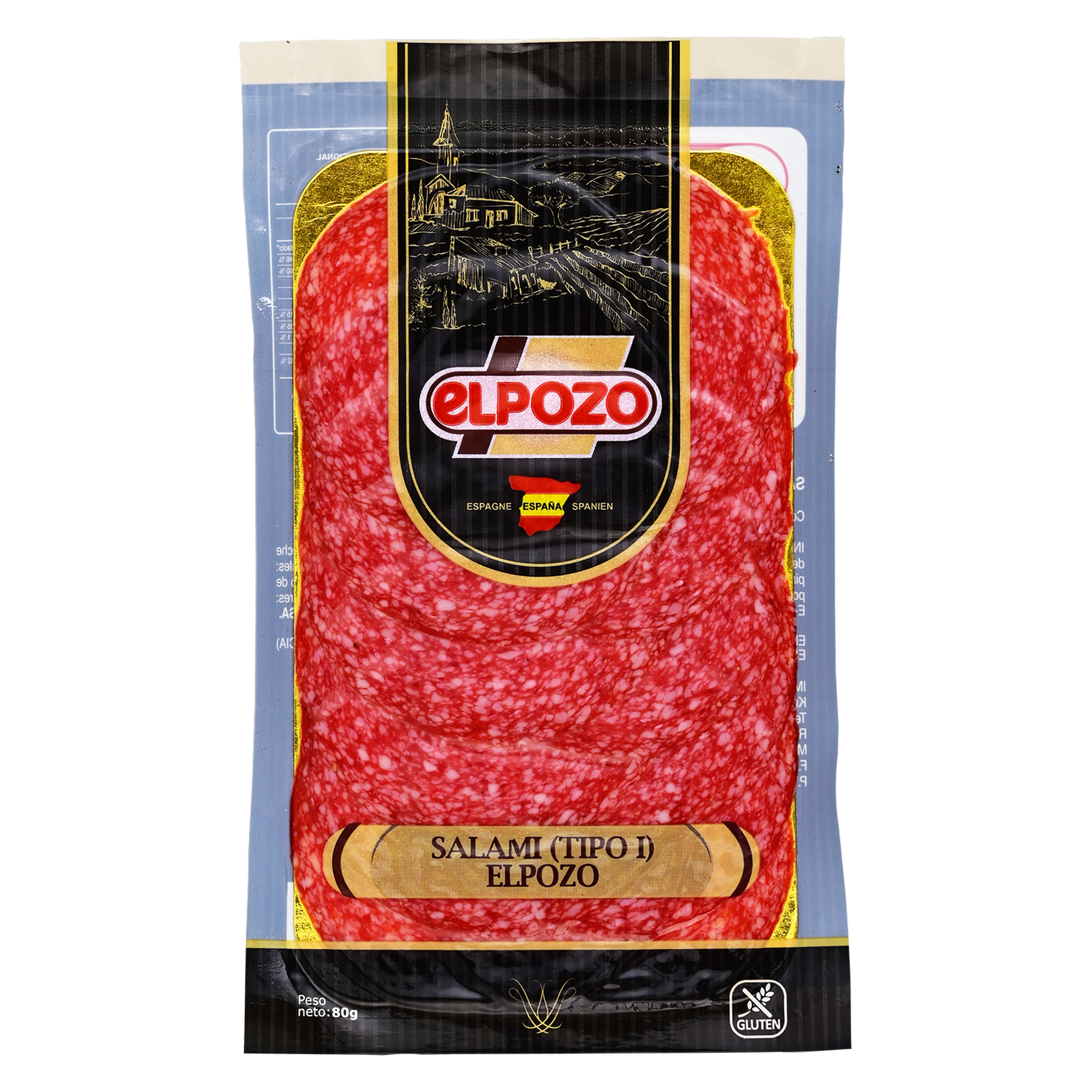 Salami Lonchado EL POZO 80g