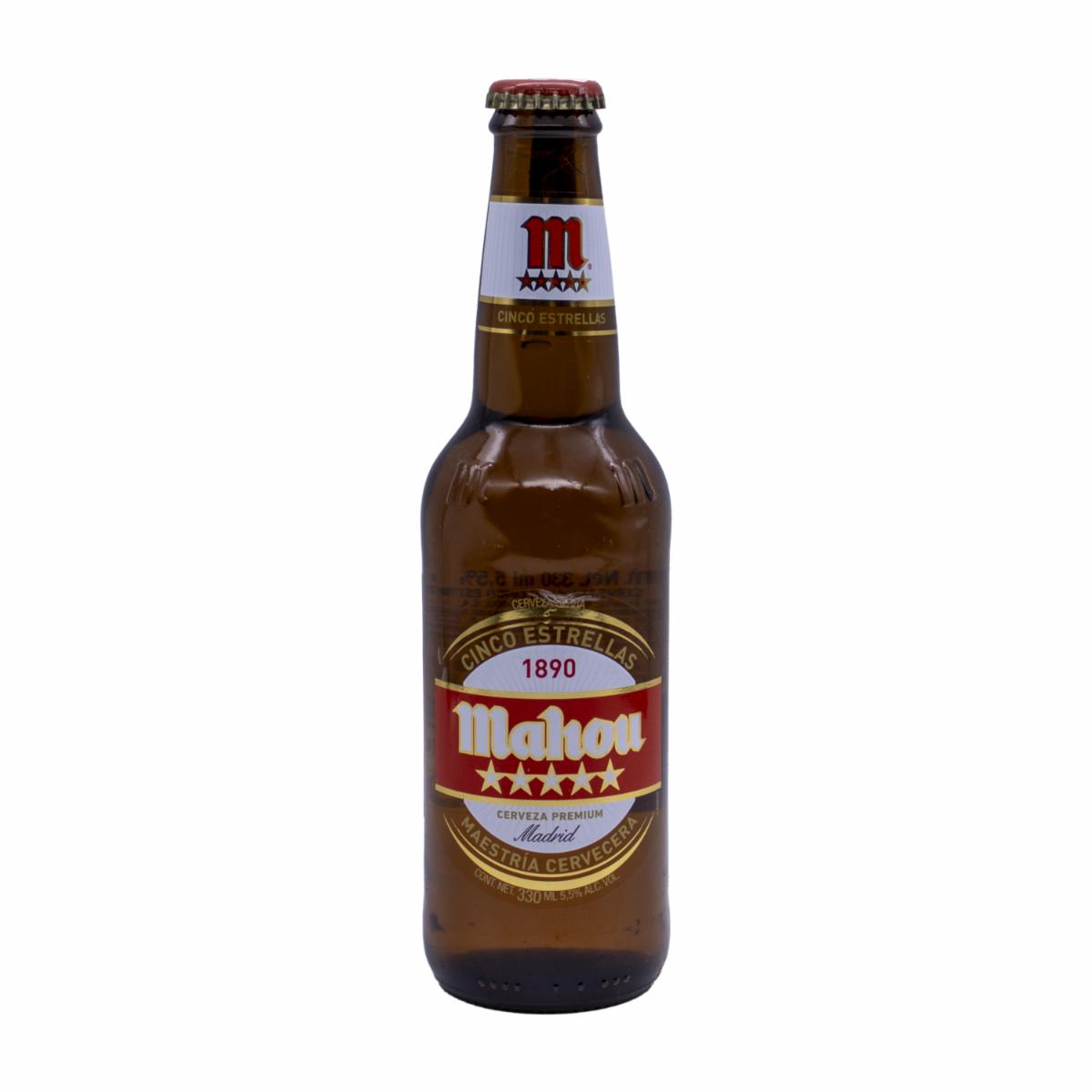 Cerveza 5 Estrellas MAHOU Botella