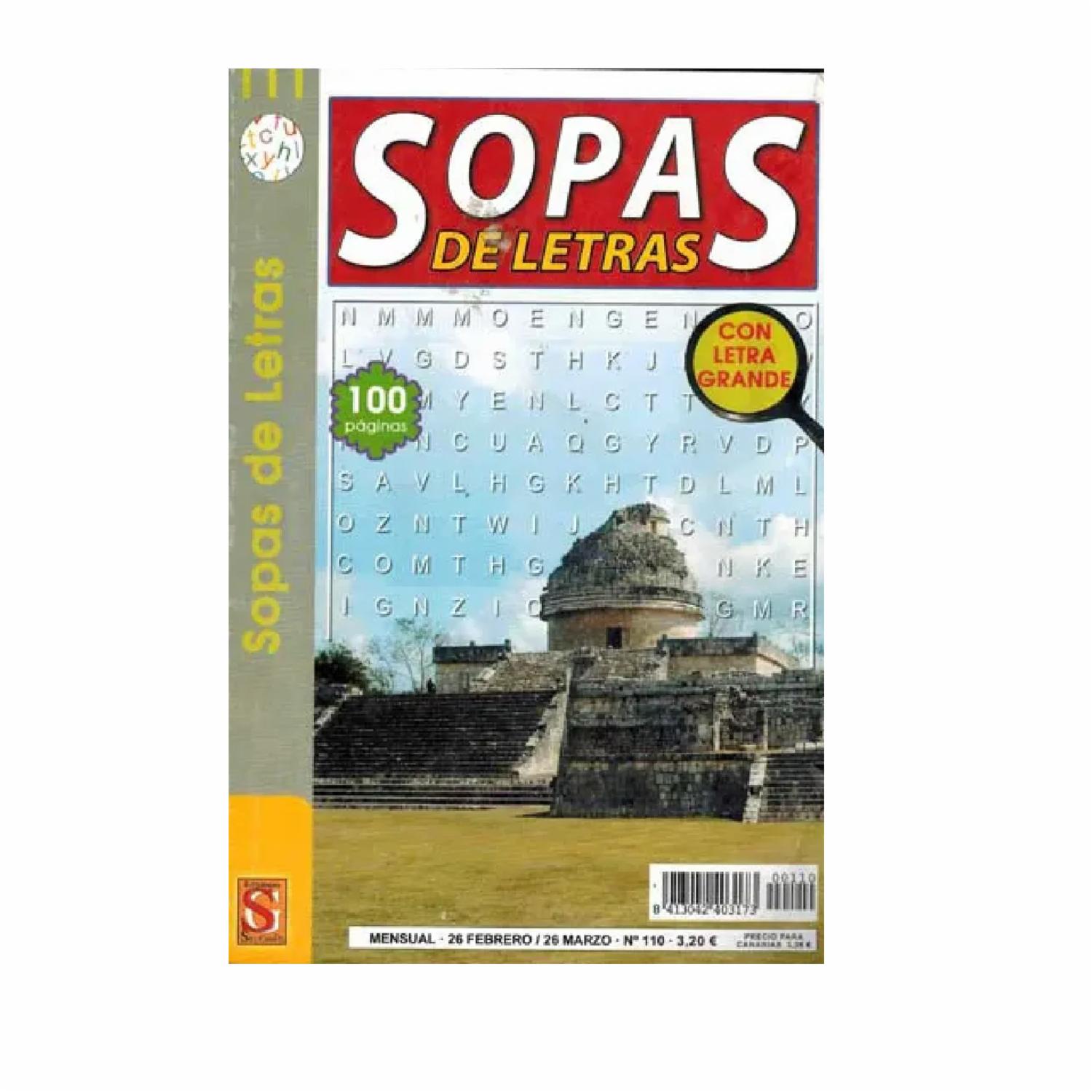 Libro Sopa De Letras 146-147 GRADIFCO 100 Páginas