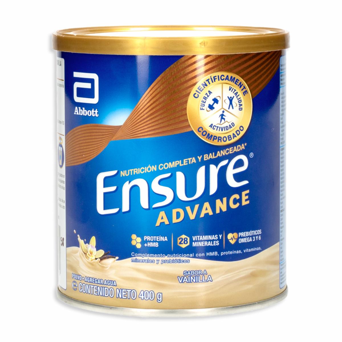 Suplemento Nutricional Advance ENSURE 400 G