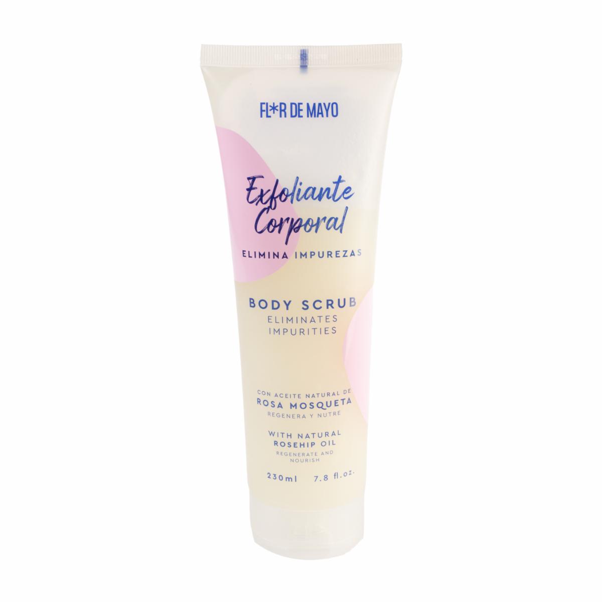 Exfoliante Corporal Corporal Rosa Mosqueta FLOR DE MAYO 230 Ml