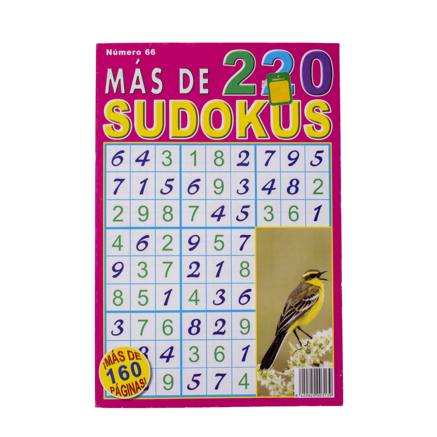 Libro Mas 220 Sudokus ASTURIAS 160 Páginas