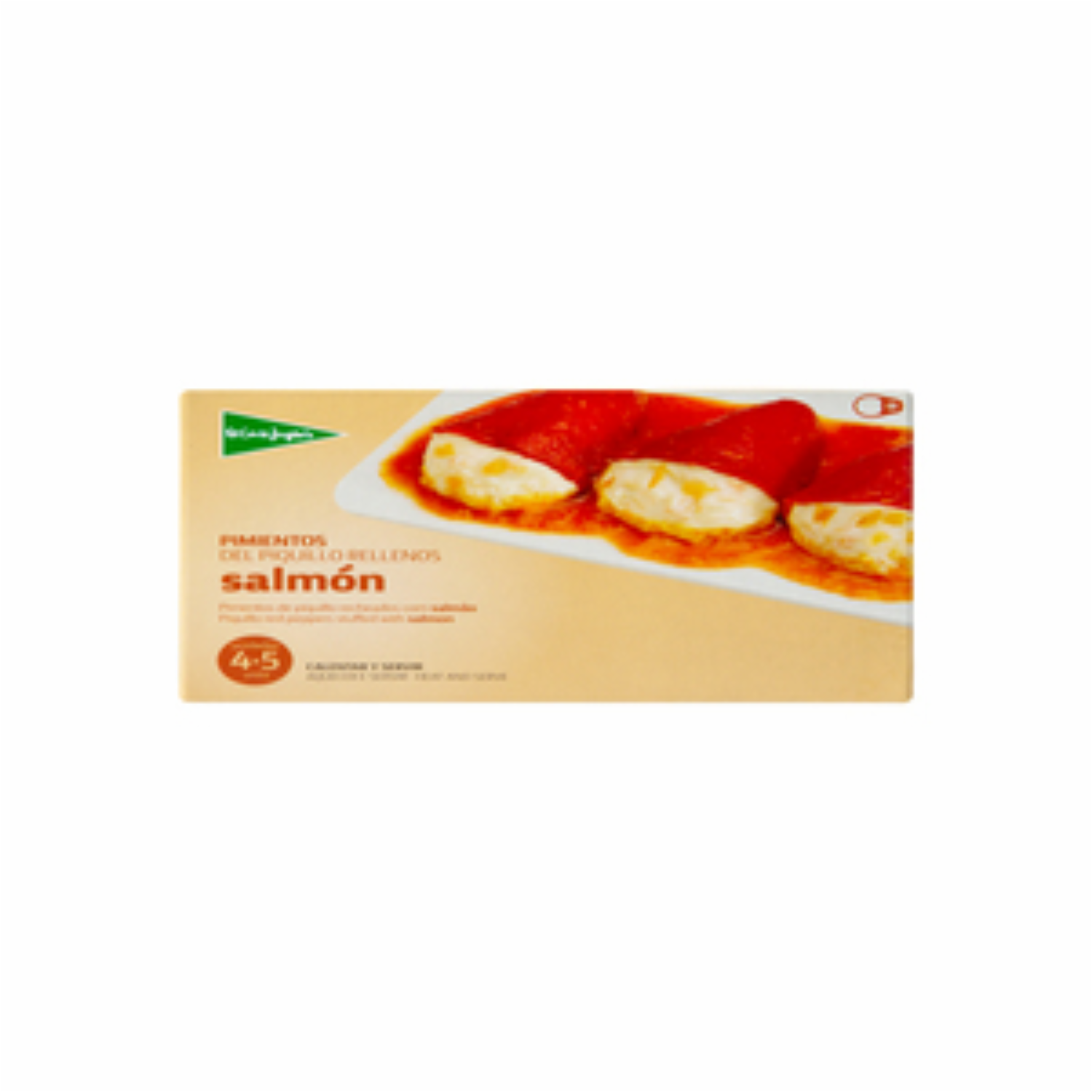 Pimientos Piquillo Rellenos De Salmon EL CORTE INGLÉS 230 g