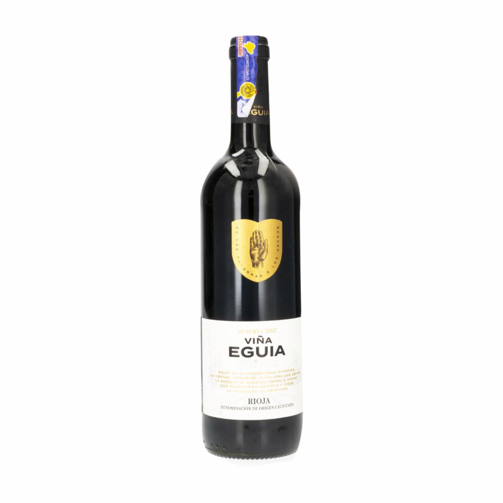 Vino Tinto Reserva Tempranillo Eguia 750 Ml