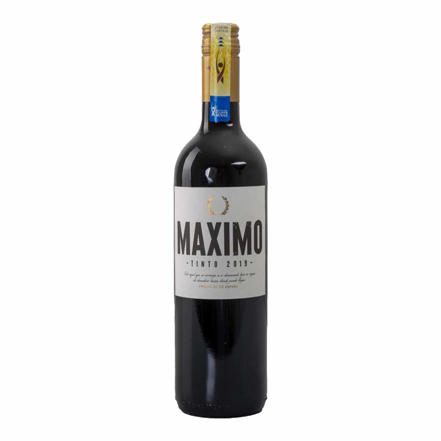 Tempranillo Español MAXIMO 750 Ml