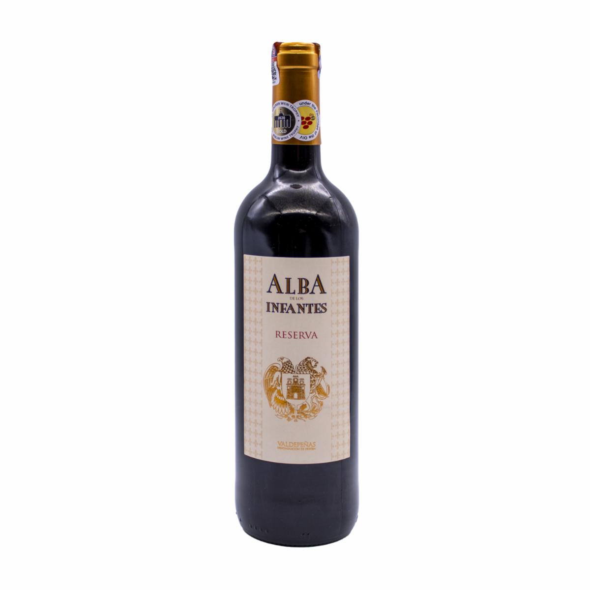 Vino Tinto Reserva ALBA DE LOS INFANTES 750 Ml