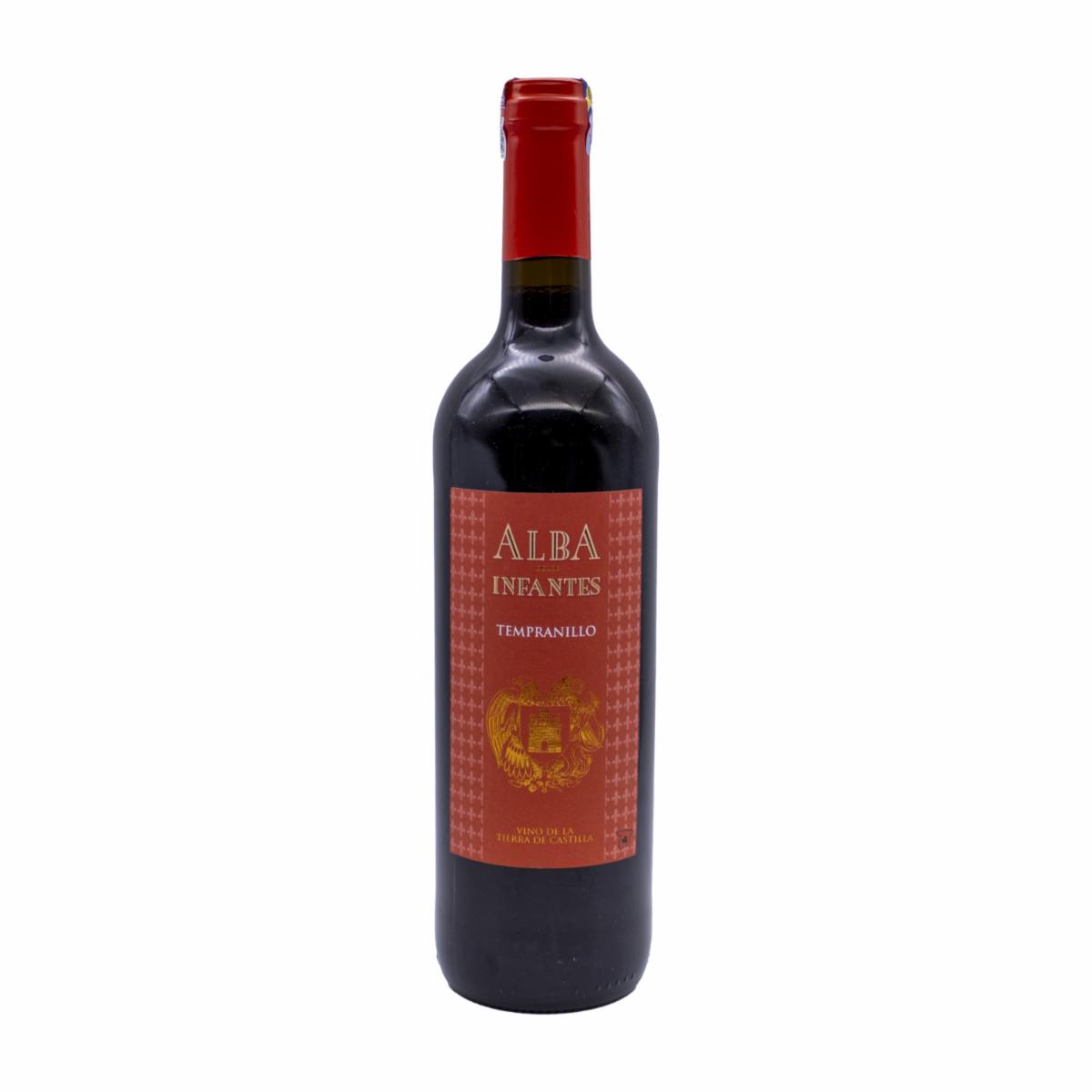Vino Tinto Tempranillo ALBA DE LOS INFANTES 750 Ml