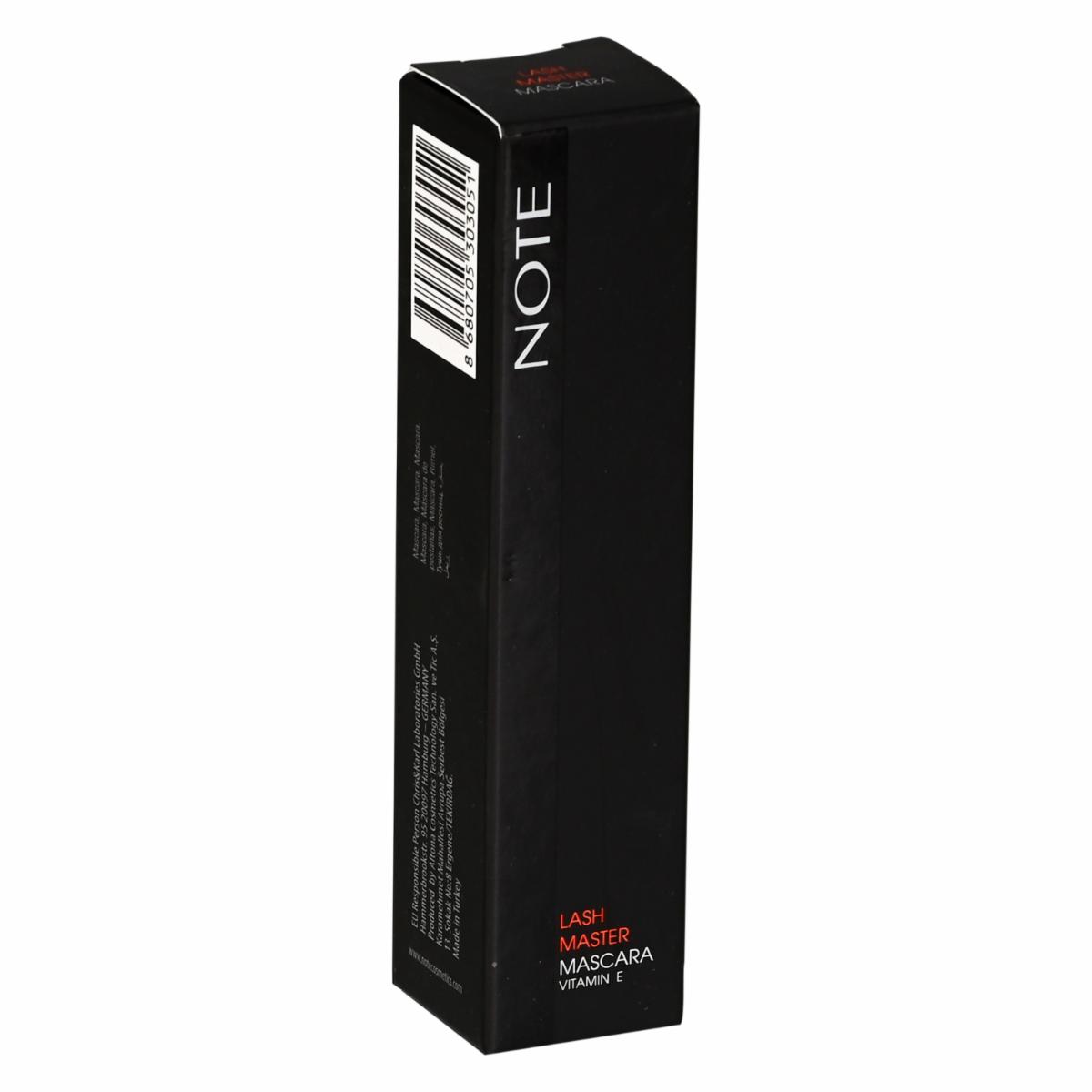 Máscara De Pestañas Lash Master NOTE Unidad