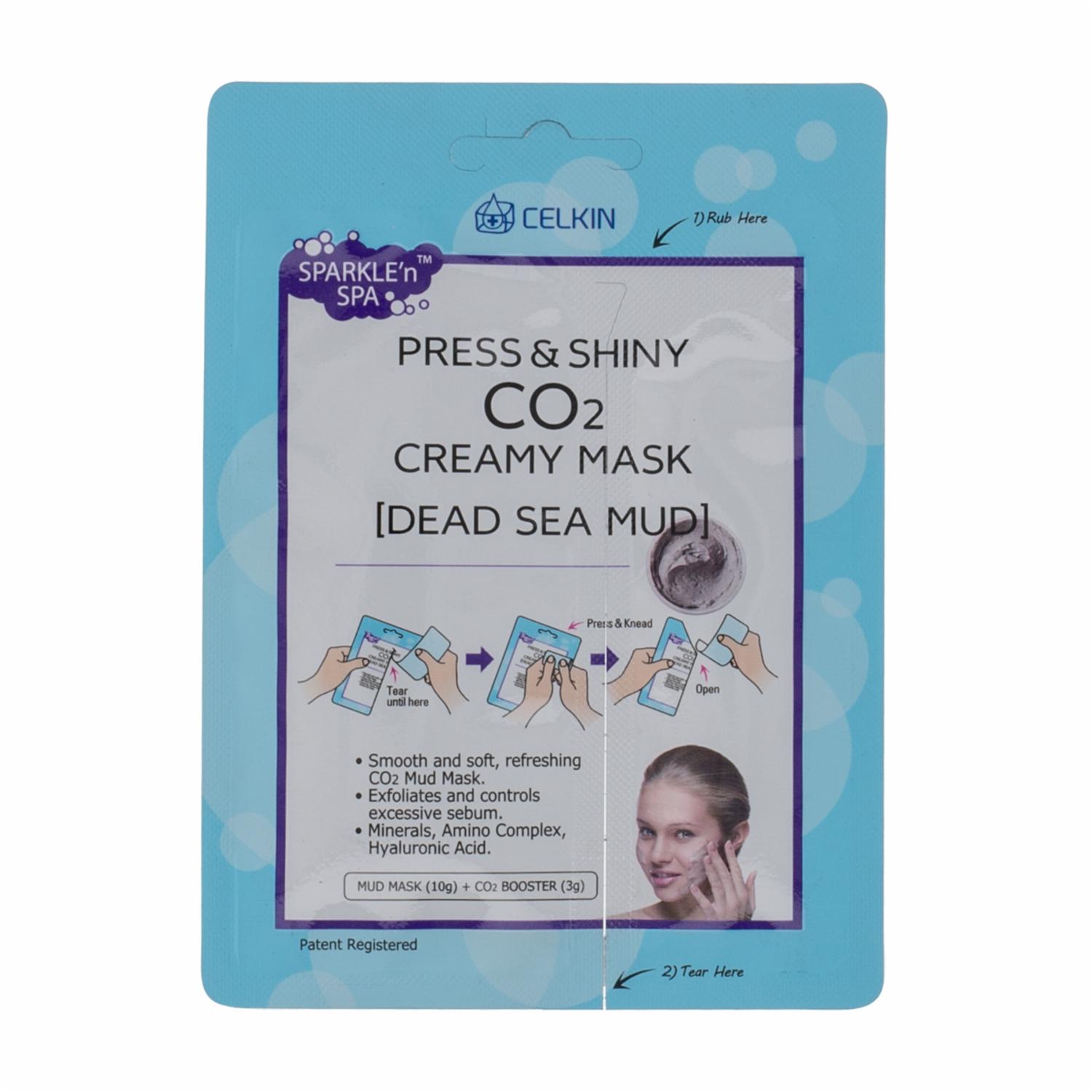 Mascarilla Facial En Crema Co2 Dead Sea Mud CELKIN Unidad