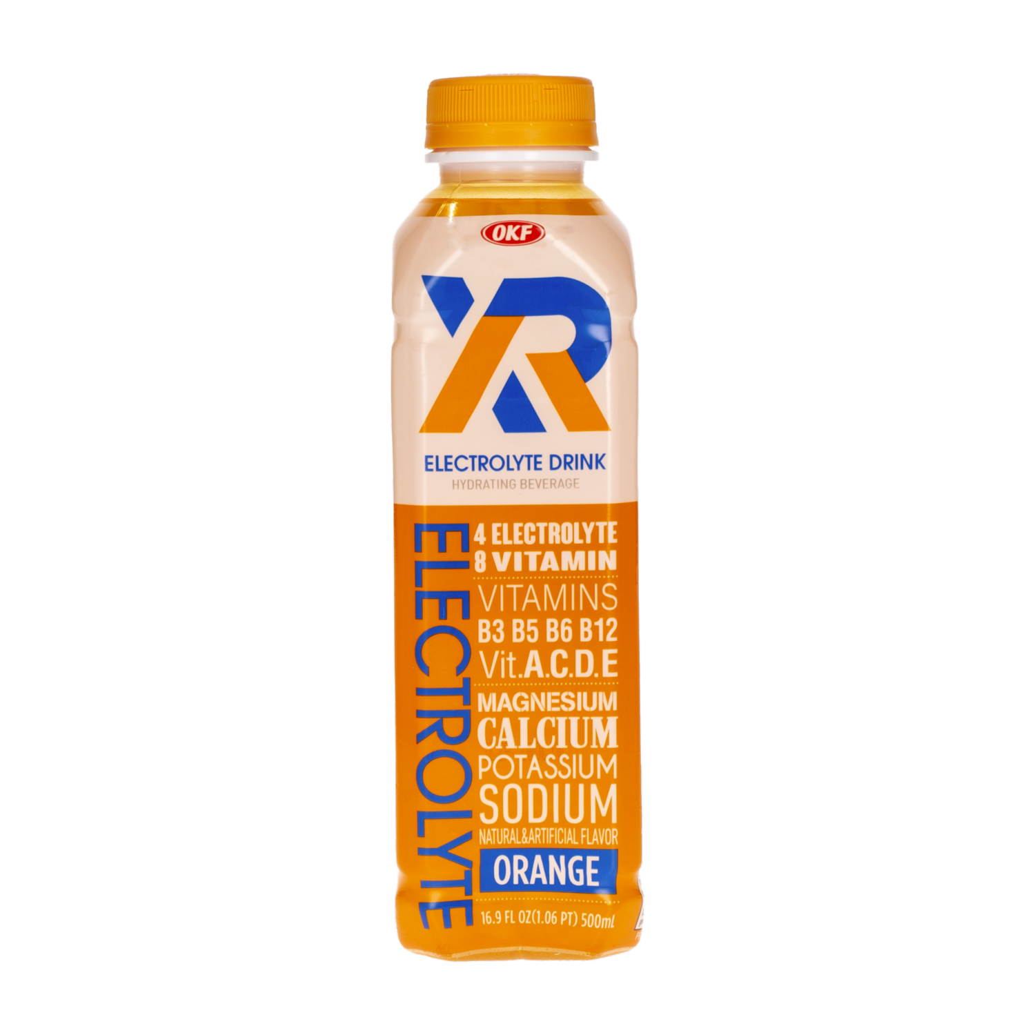 Bebida De Electrolitos Naranja OKF 500 Ml