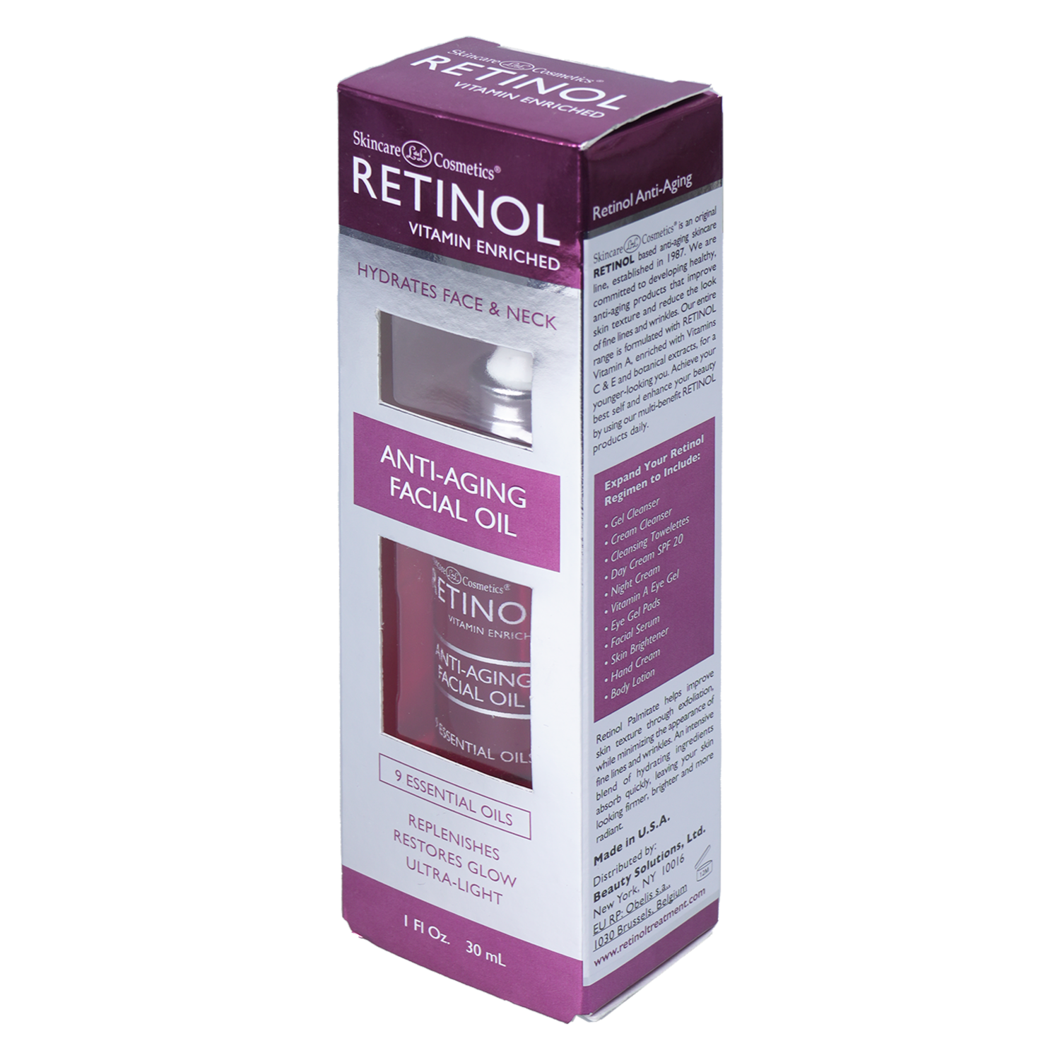 Sérum Facial Anti-Aging Facial Oil RETINOL 30 Ml