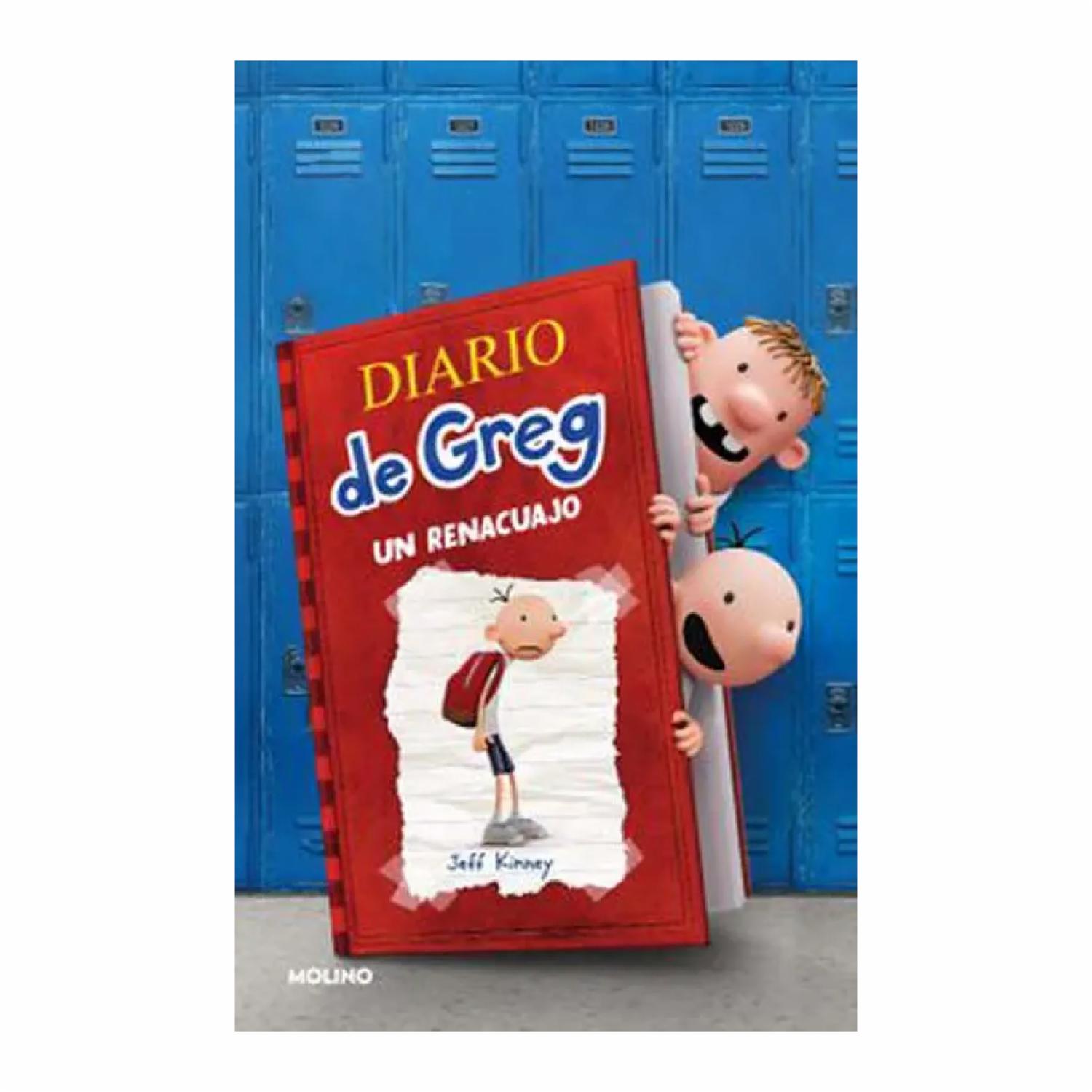 Diario De Greg 1 Un Renacuajo Jeff Kinney MOLINO 224 Páginas