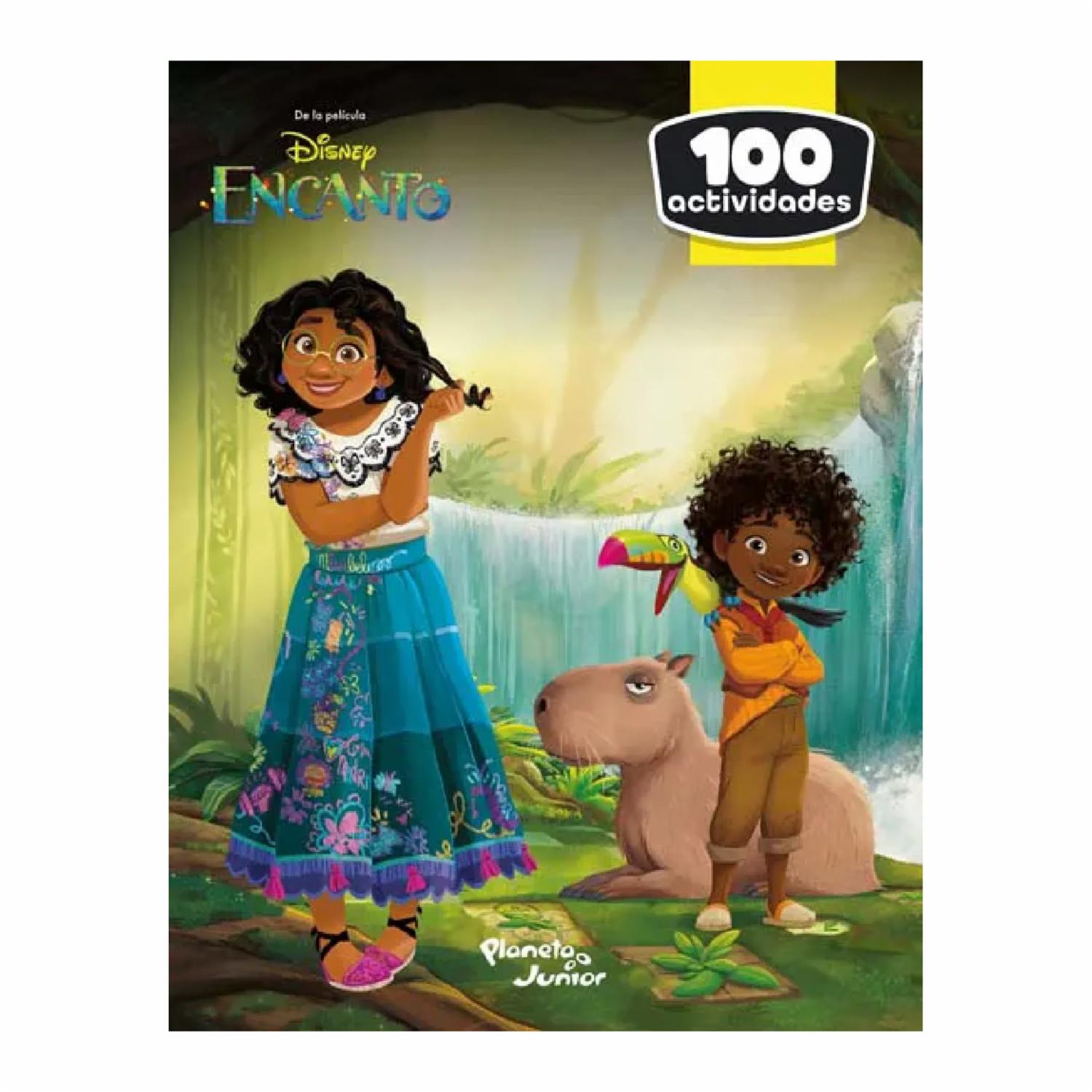 Libro 100 Actividades. Encanto PLANETA JUNIOR 43 Páginas