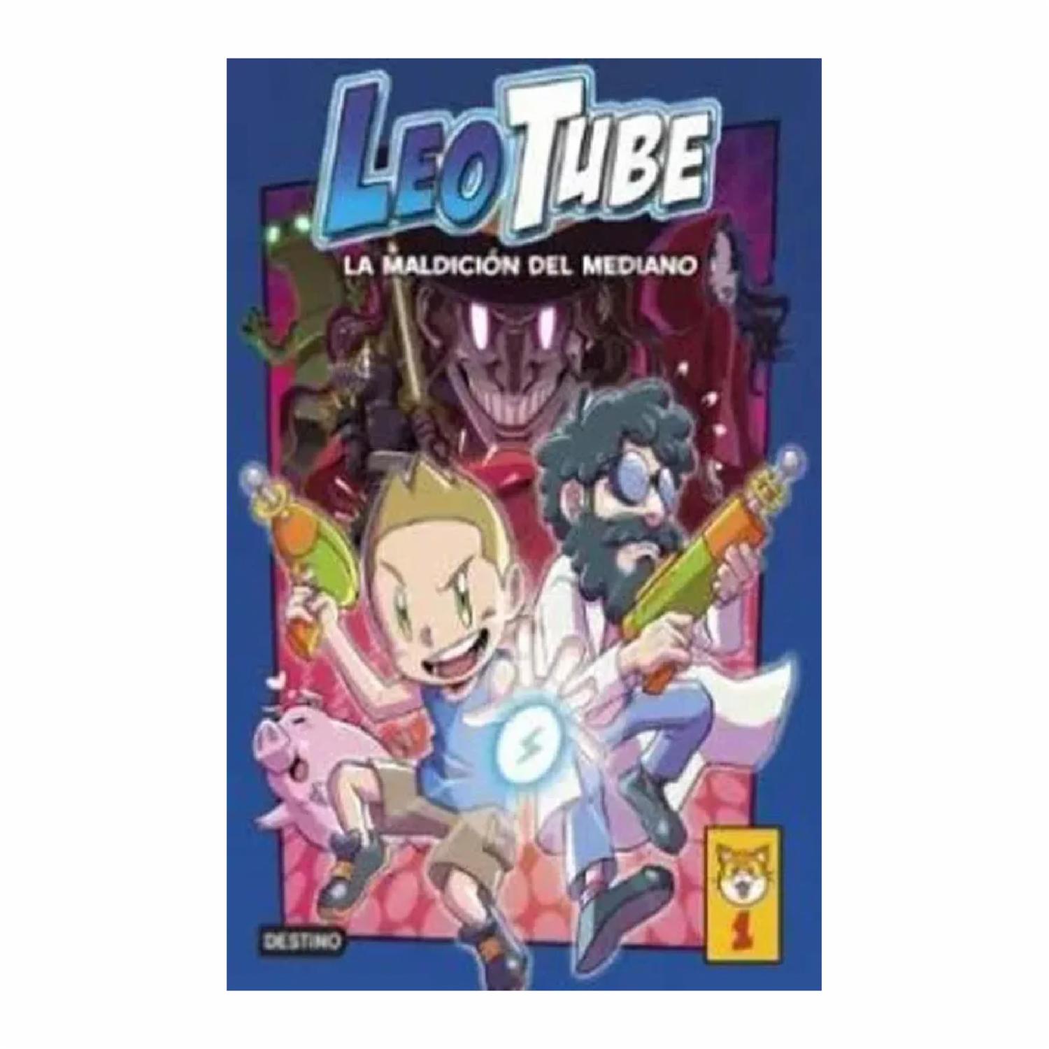 Libro Leotube Y La Maldición Del Mediano DESTINO 80 Páginas