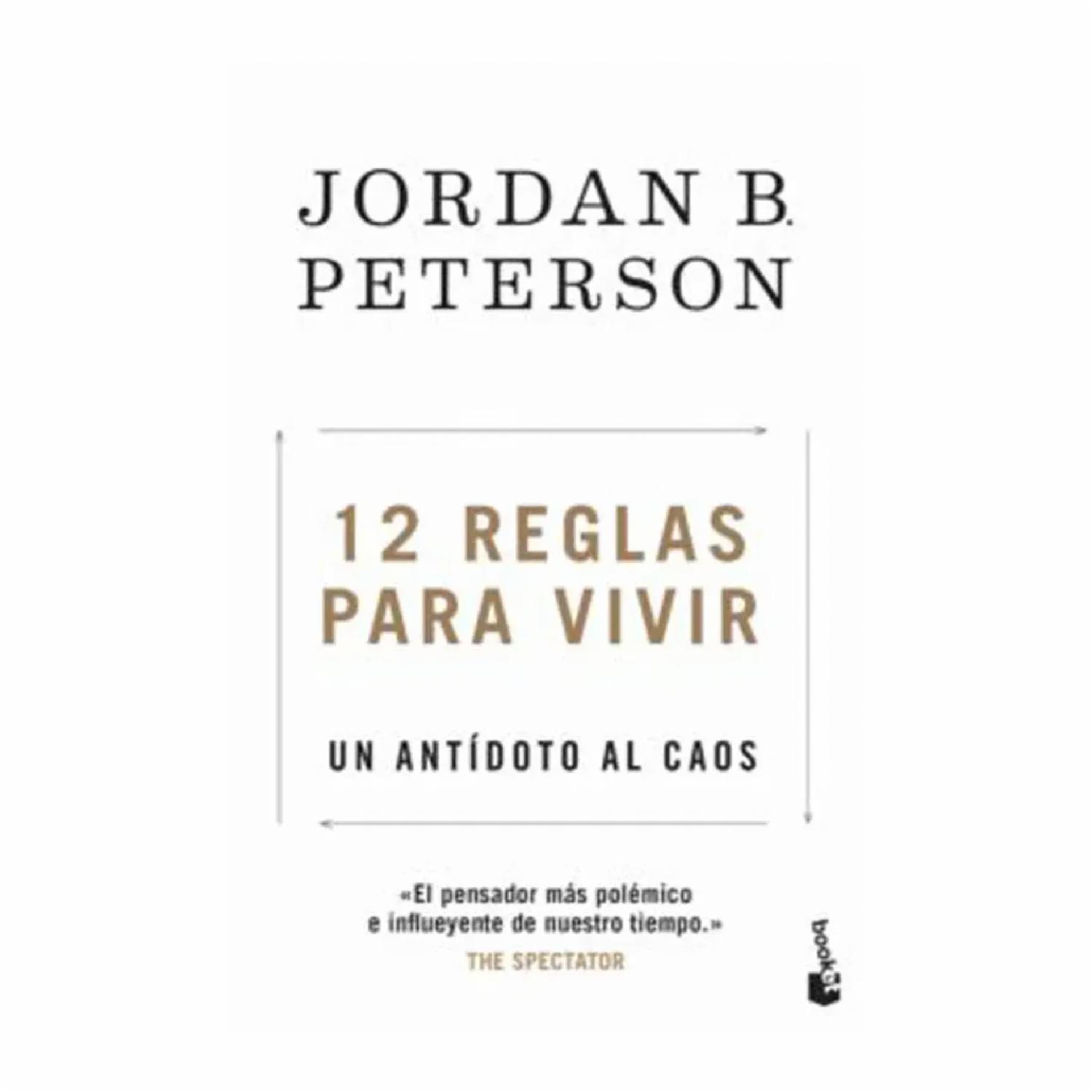 12 Reglas Para Vivir Jordan B. Peterson BOOKET 509 Páginas
